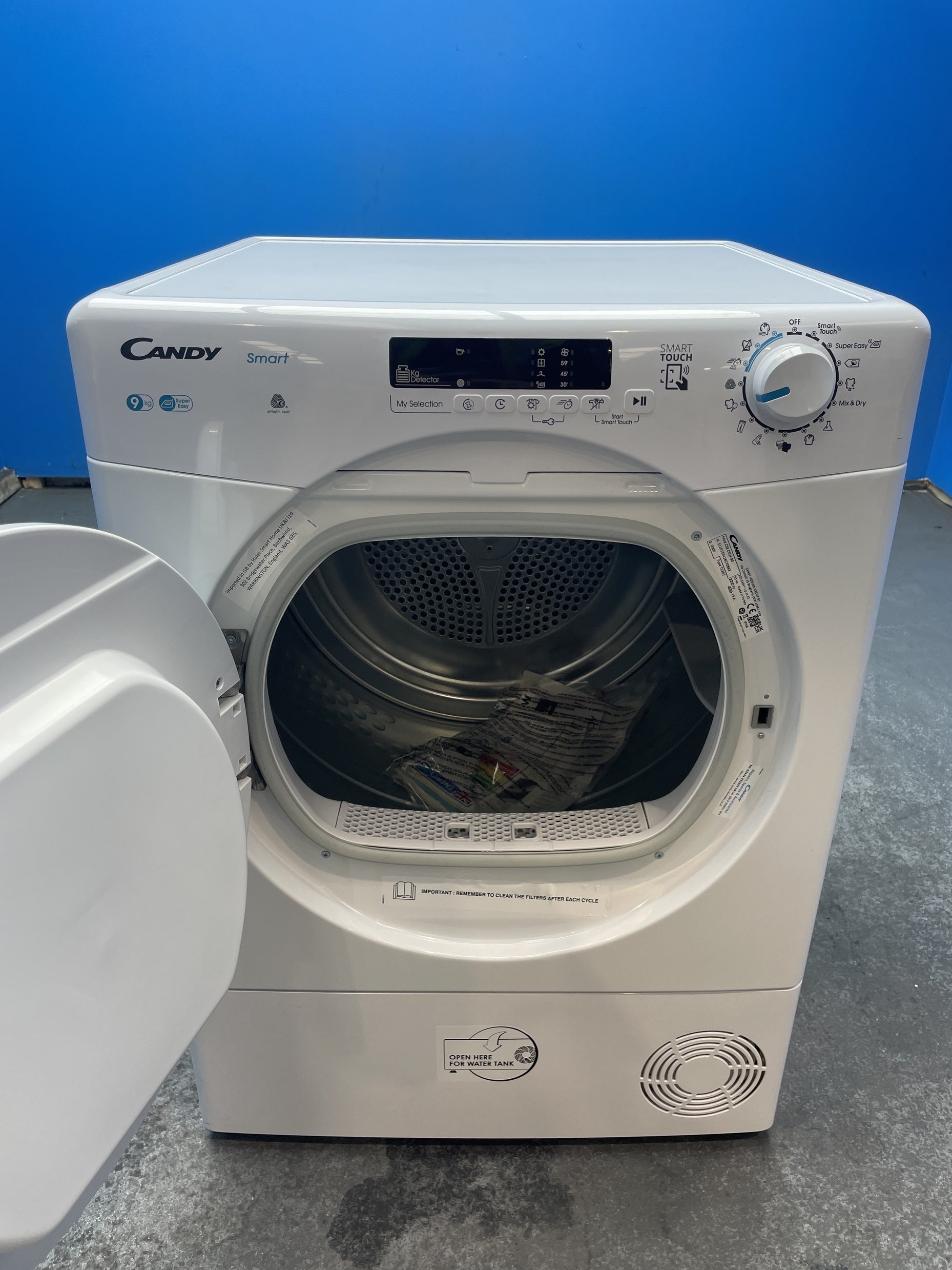 #GRC-161-901 - Candy CSE C9DF 9kg Condenser Smart Pro Tumble Dryer