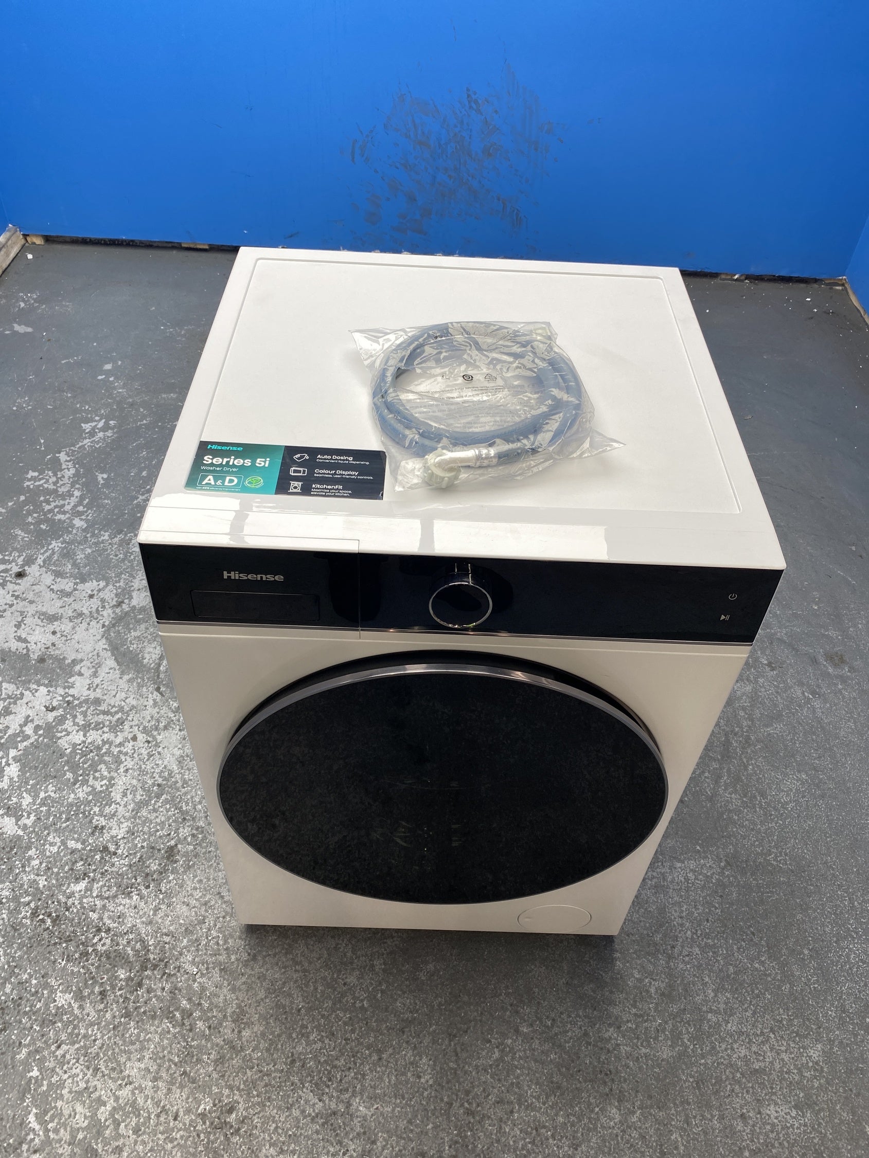 #GRC-145-208 - Hisense 5i Series WF5I1245BWR 12kg 1400rpm Washing Machine