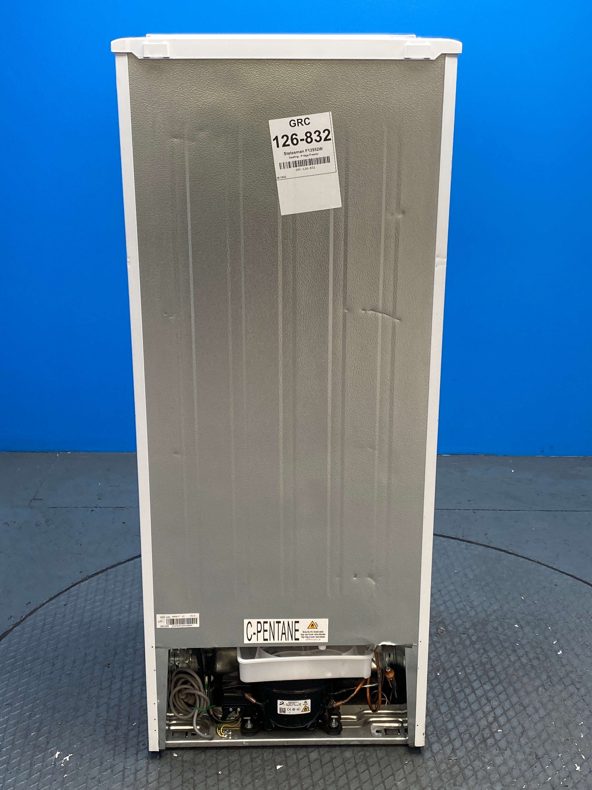 Statesman F13552W 185L 50/50 Combi Fridge Freezer