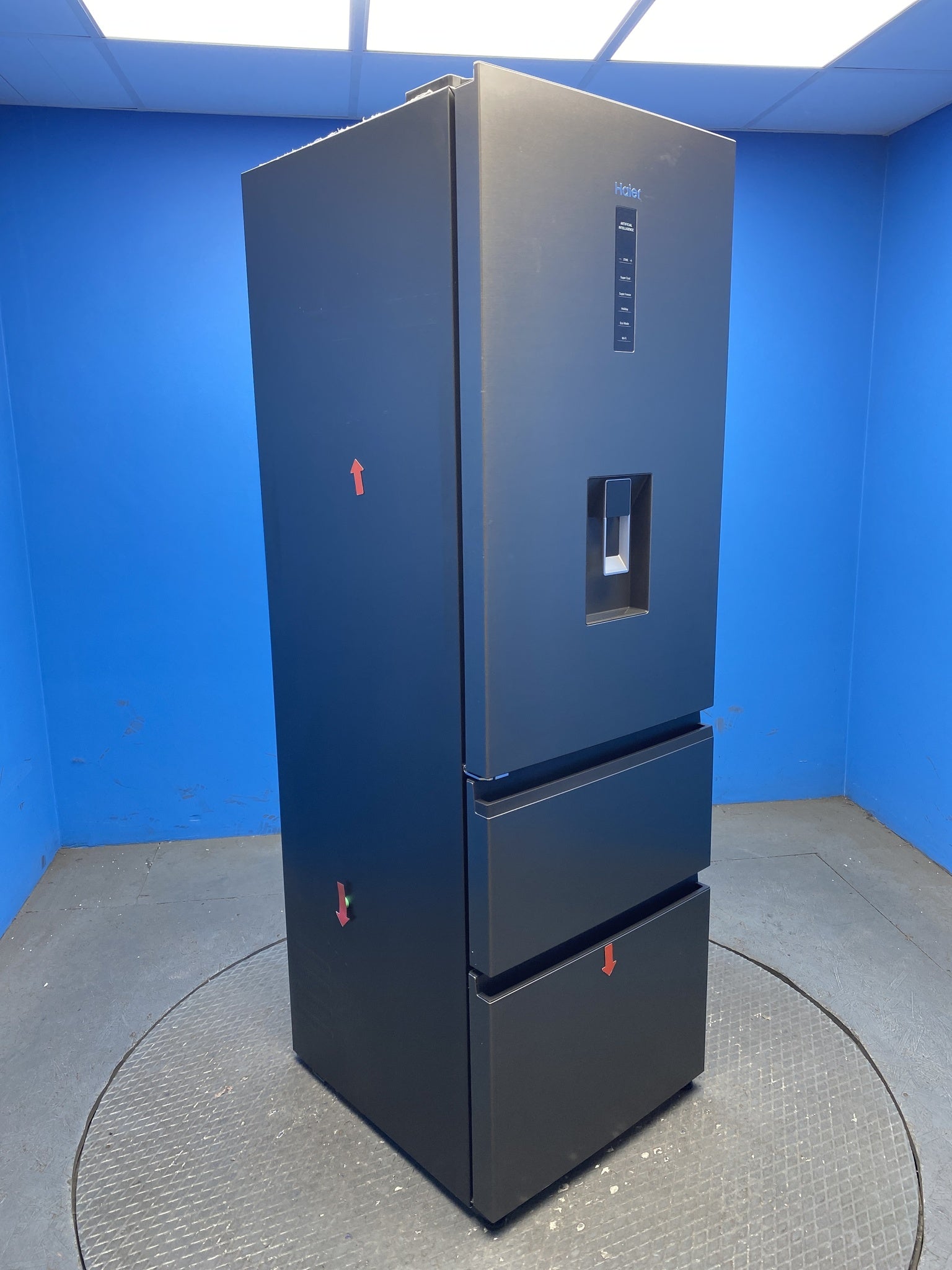 Haier HTW5618EWMP 357L Series 5 60cm 3D No Frost Fridge Freezer