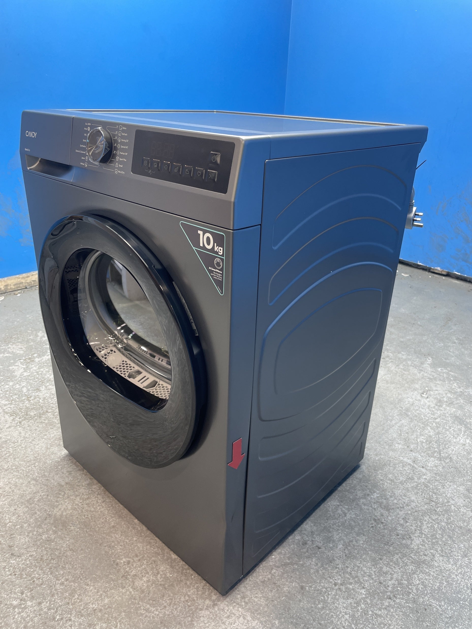 #GRC-158-385 - Candy Quick Pro GD 10N1BR-80 10kg Heat Pump Tumble Dryer