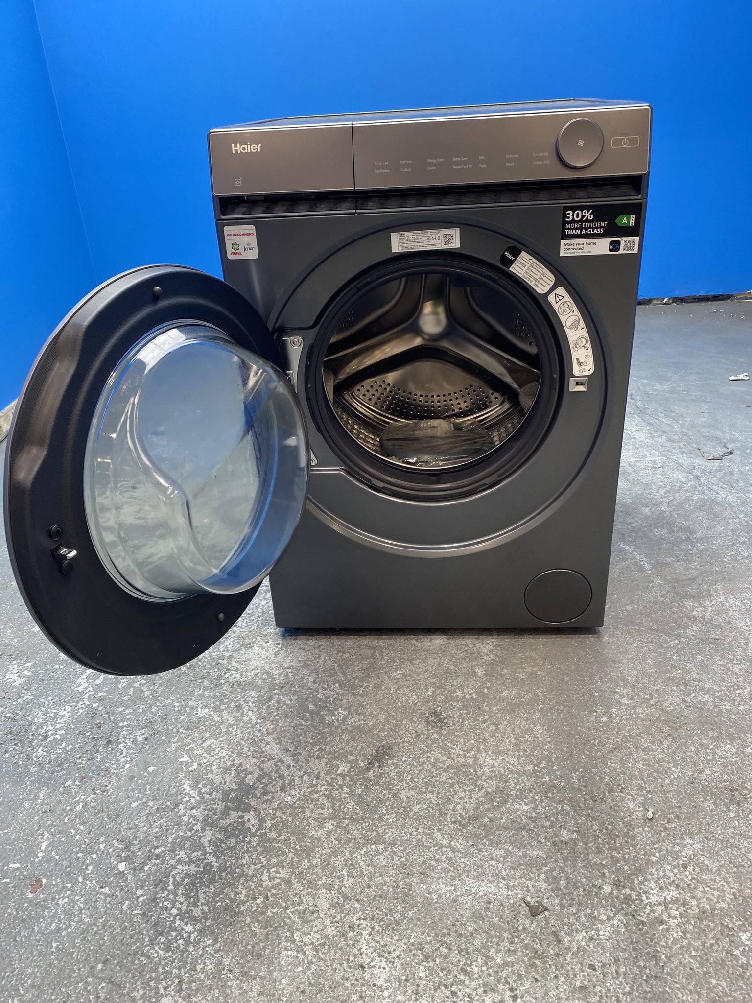 #GRC-156-386 - Haier X Series 7 HW100-B14367GU1 10kg 1400 Spin Washing Machine