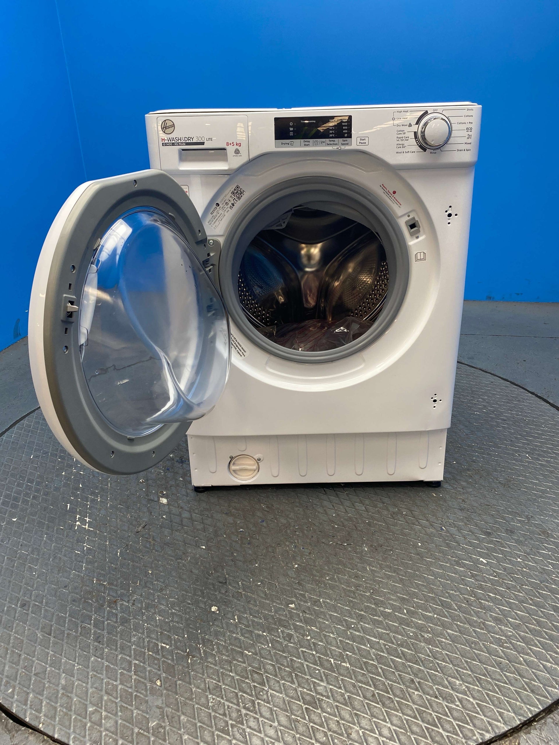 Hoover HBDS485D2ACE Integrated 8kg/5kg 1400 Spin Washer Dryer