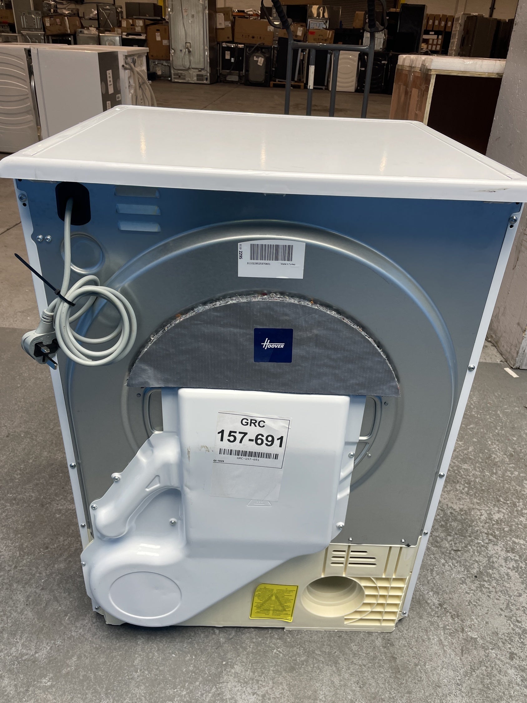 #GRC-157-691 - Hoover HLE V10DG-80 10kg Vented Tumble Dryer