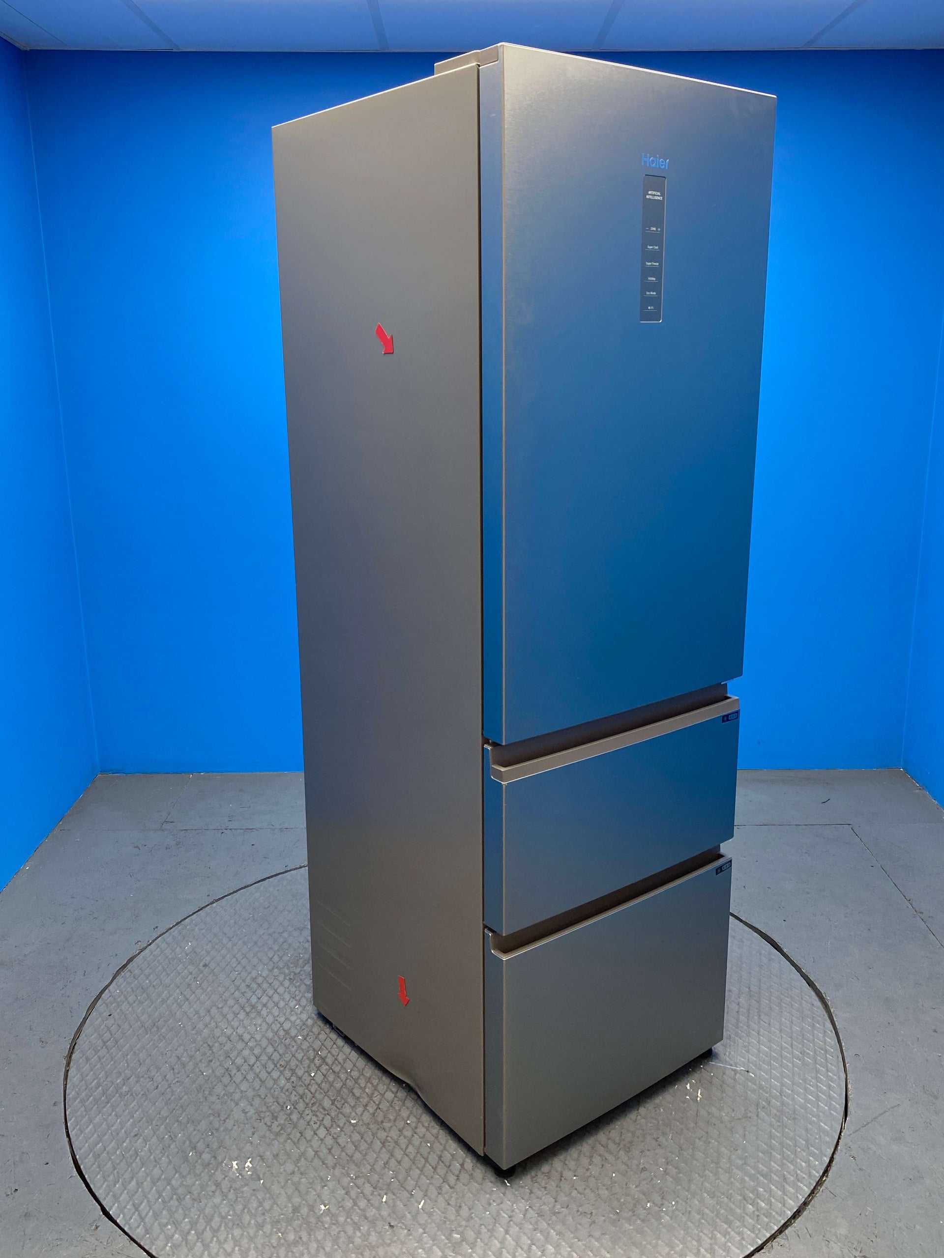 Haier HTW5618ENMG Series 5 360 Litre Combi Fridge Freezer