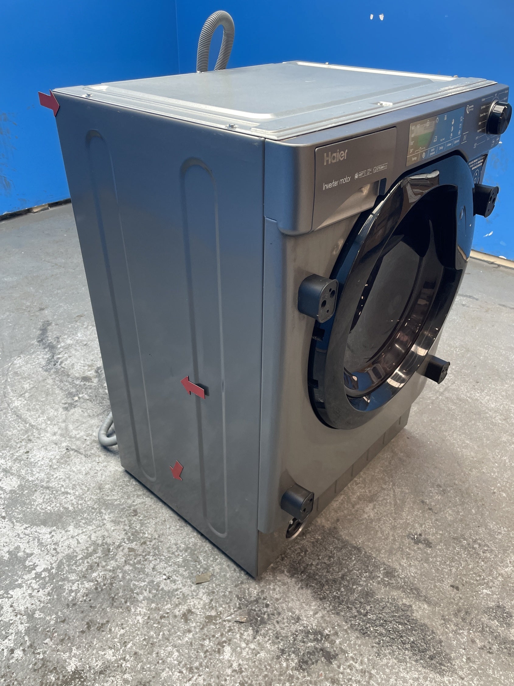 #GRC-155-279 - Haier HWQ90B416FWBR Series 4 Integrated 9kg 1600 Spin Washing Machine