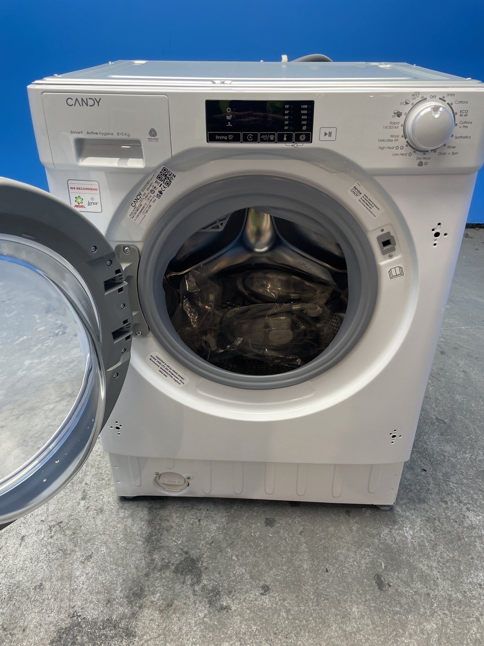 #GRC-157-760 - Candy CBD 485D13/1-80 Integrated 8/5kg 1400rpm Washer Dryer