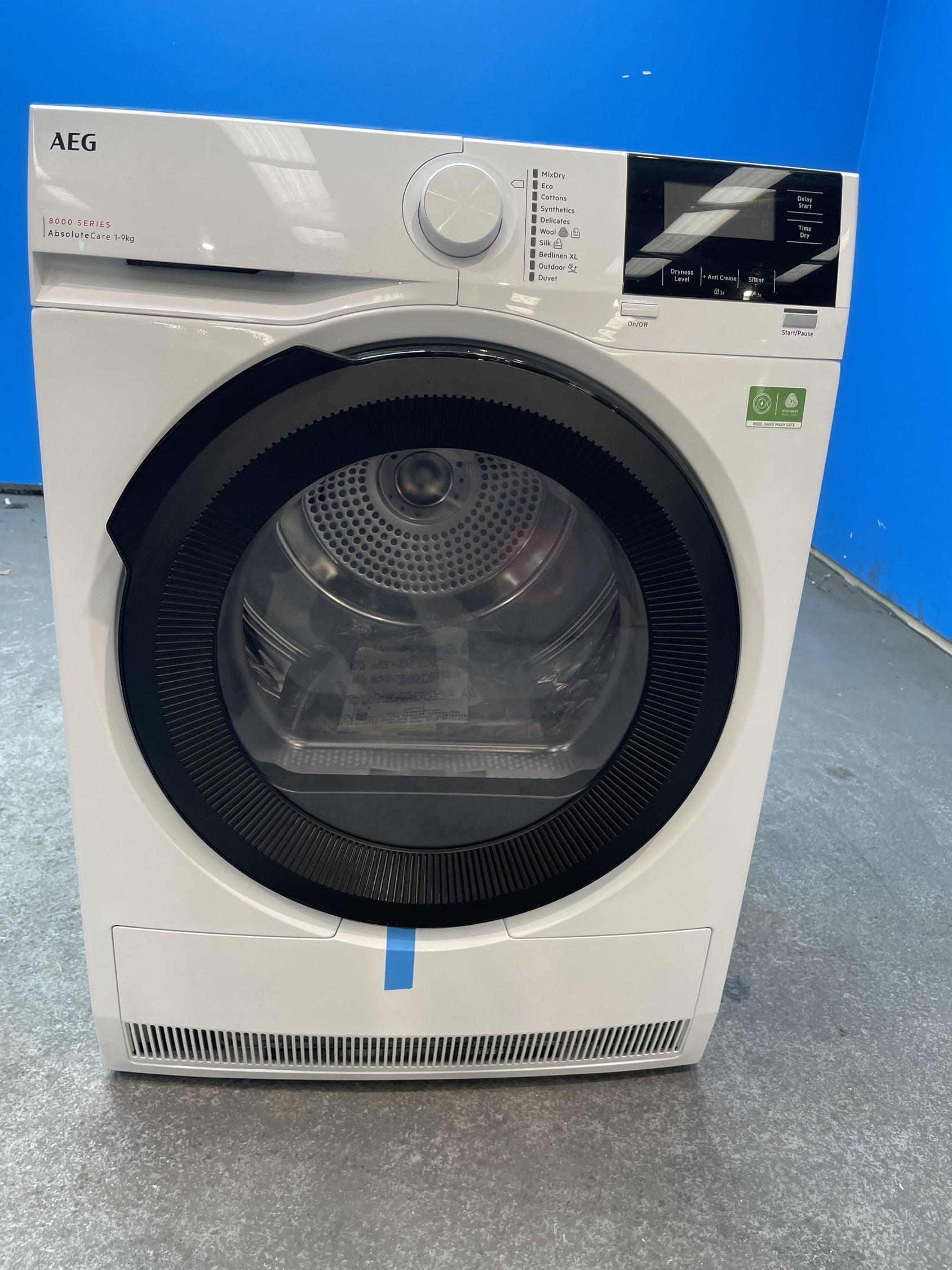 #GRC-158-232 - AEG 8000 Series TR819A4B AbsoluteCare 9kg Heat Pump Tumble Dryer