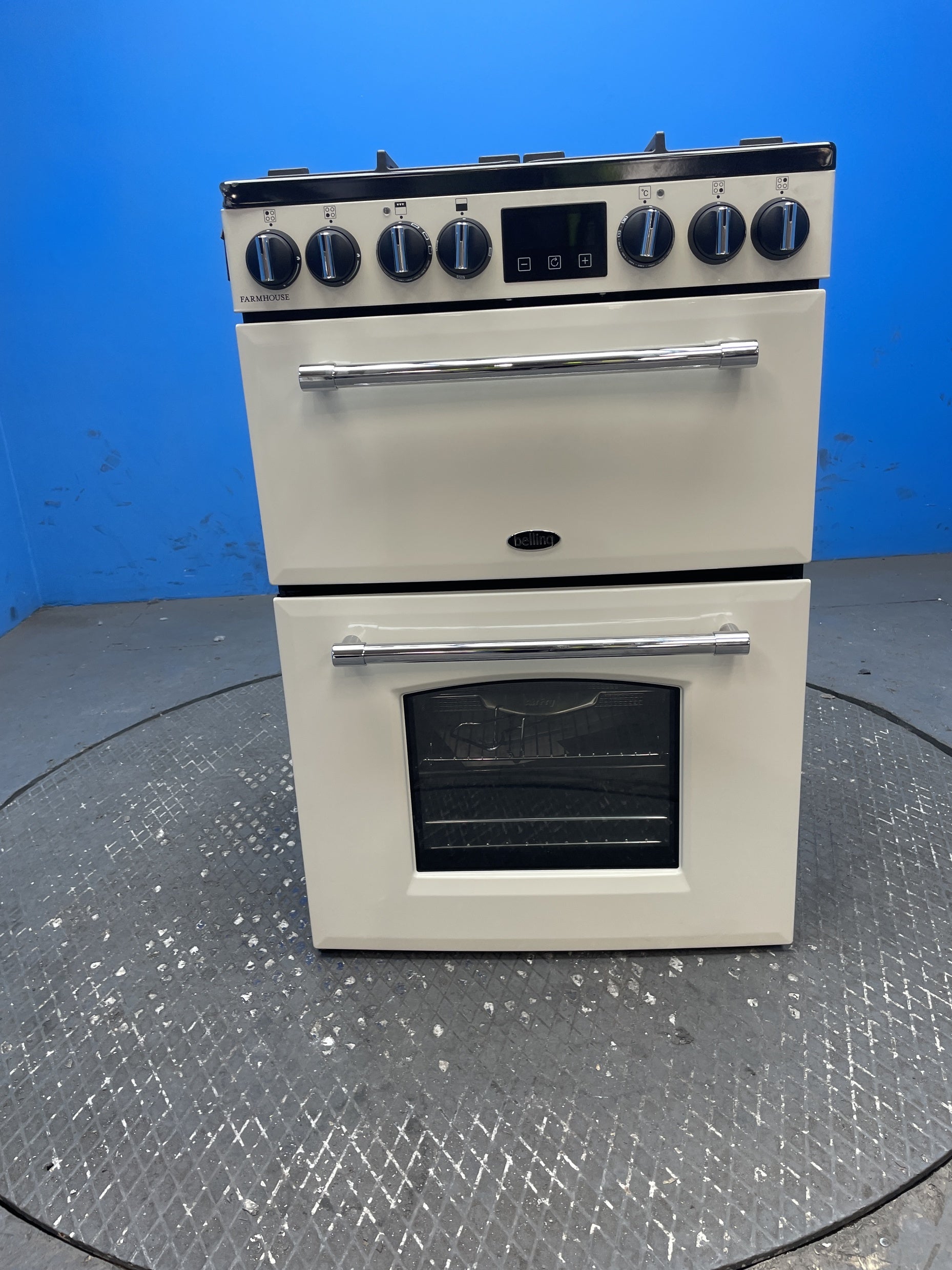 #GRC-159-440 - Belling Farmhouse 60cm Dual Fuel Cooker with Double Oven