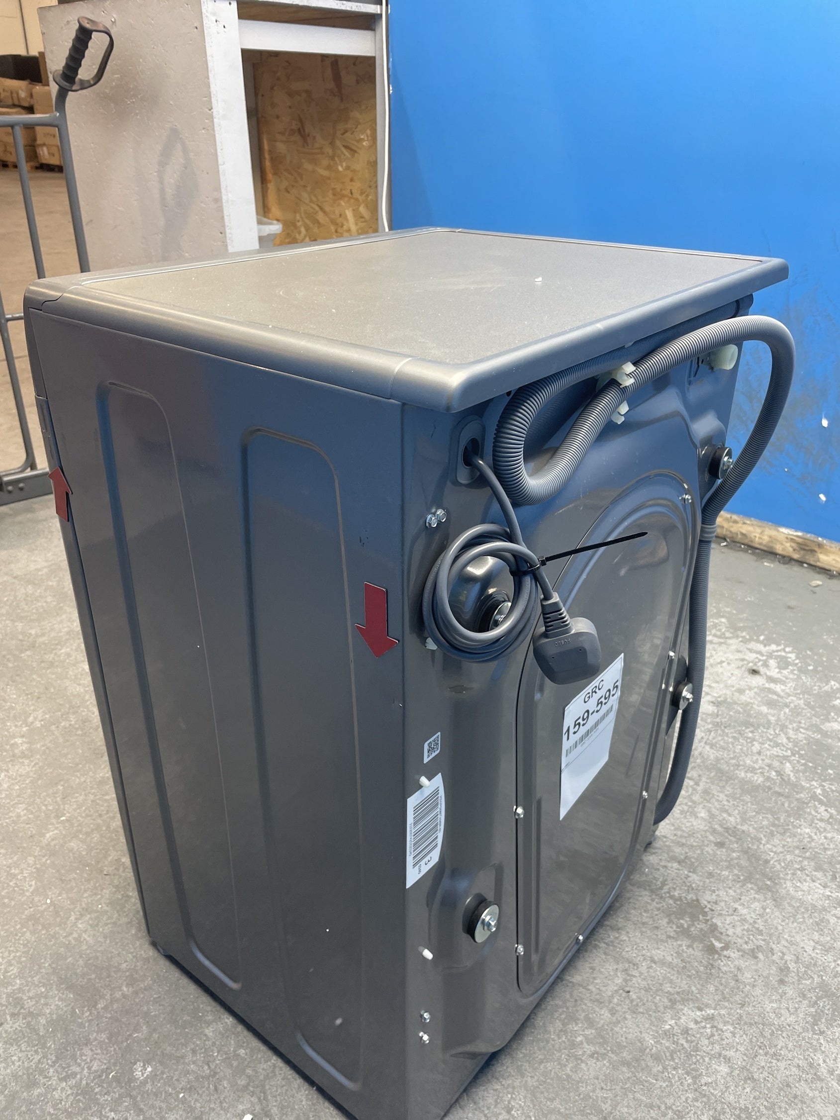 #GRC-159-595 - Hoover H-WASH 350 H3WPS686TAMBR-80 8kg 1600rpm Wi-Fi Washing Machine