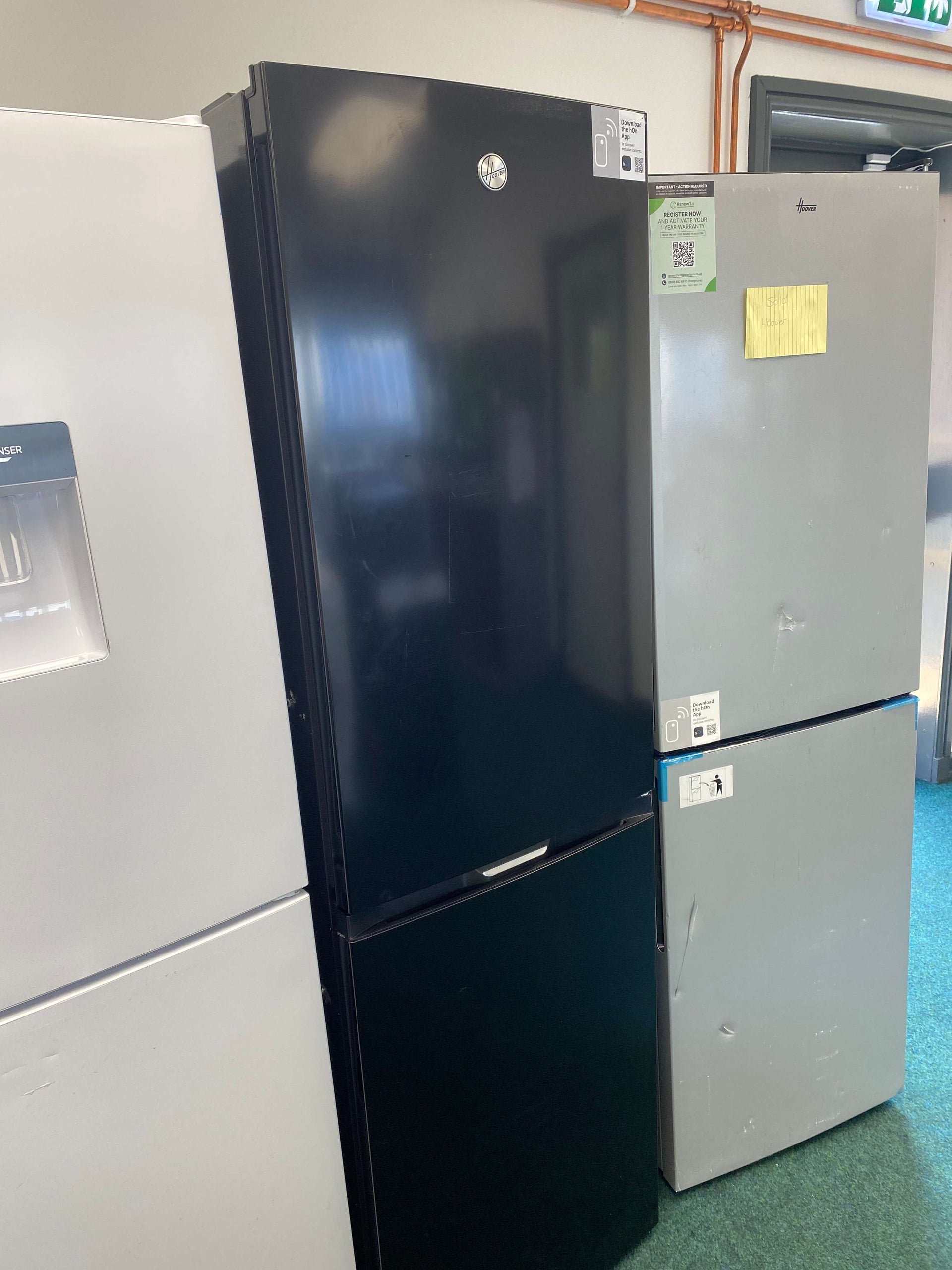 Hoover HOCH1T518EBK 247 Litre Combi Fridge Freezer