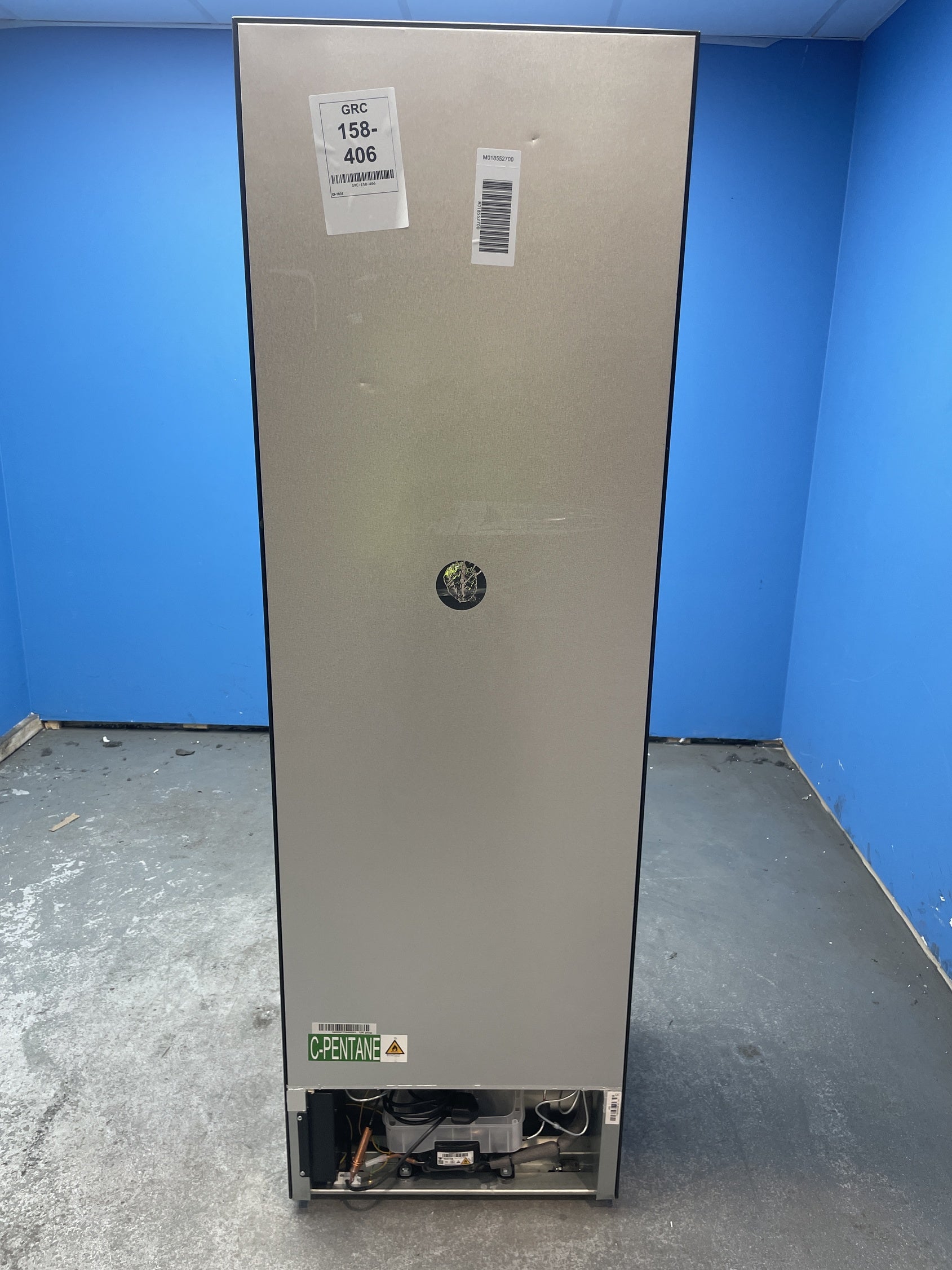 #GRC-158-406 - Candy CCT3L517EBK 55cm Slim Low Frost Fridge Freezer
