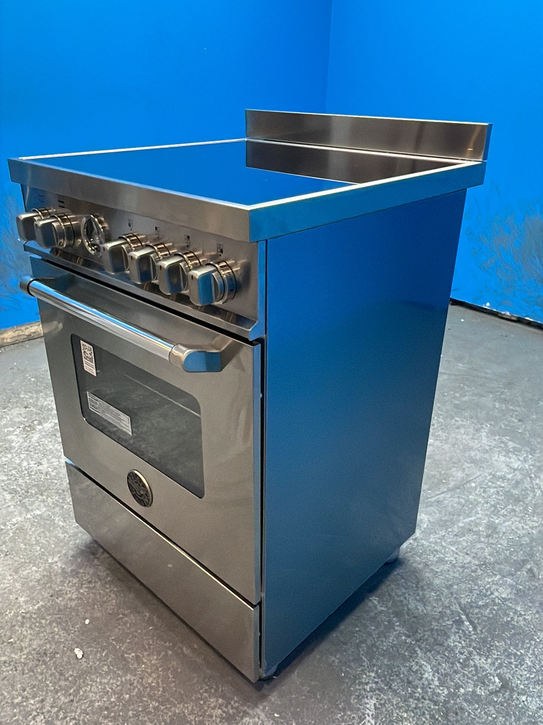 #GRC-164-445 - Bertazzoni Master Series 60cm Electric Range Cooker – 69L Capacity, 4 Zone Induction Hob, Stainless Steel