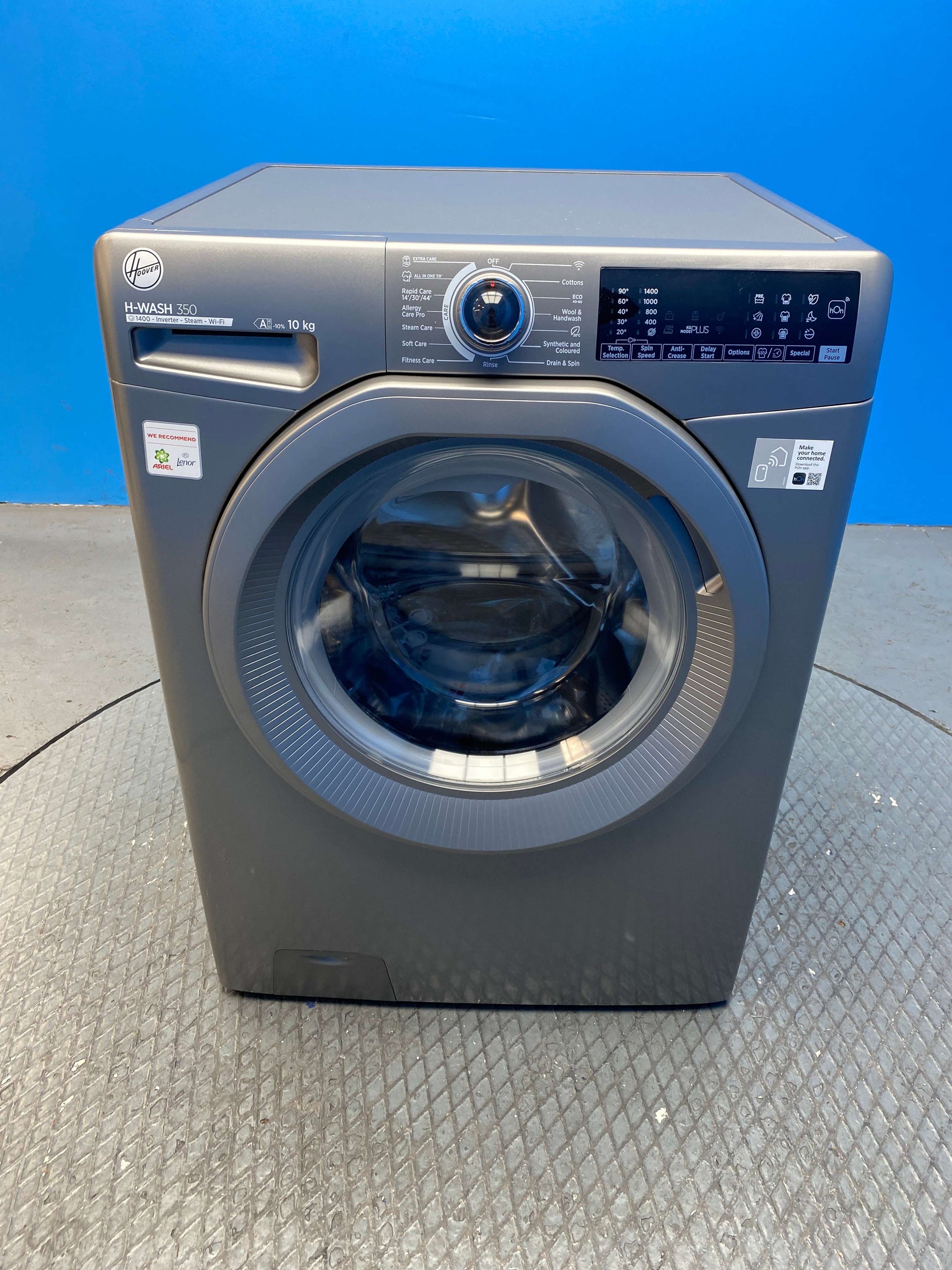 Hoover H3WPS4106TRR6 10kg 1400 Spin Washing Machine