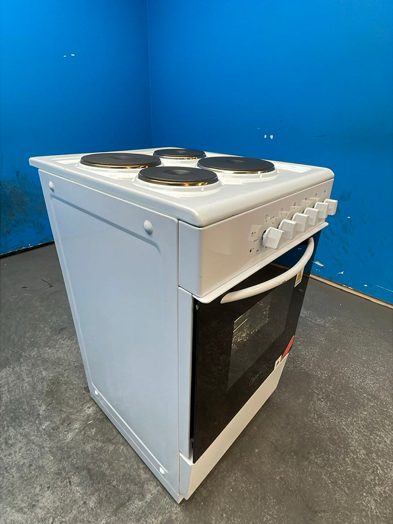 #GRC-162-456 - Midea MFO20DME4H109-WH 50cm Electric Cooker with Solid Plate Hob