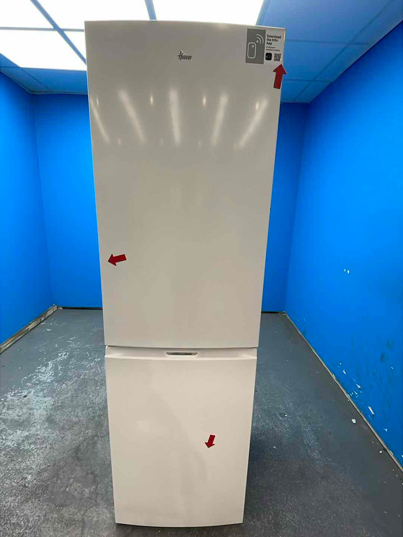 #GRC-160-614 - Hoover HOCH1T518EWK 253 Litre 54cm Combi Fridge Freezer