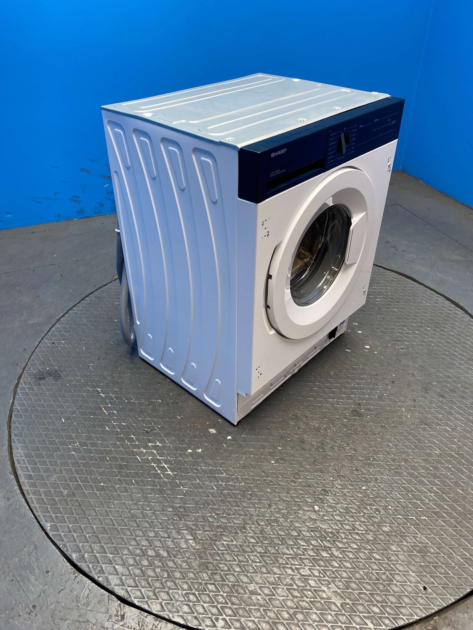 Sharp ES-NIH714BWA Integrated 7kg 1400 Spin Washing Machine