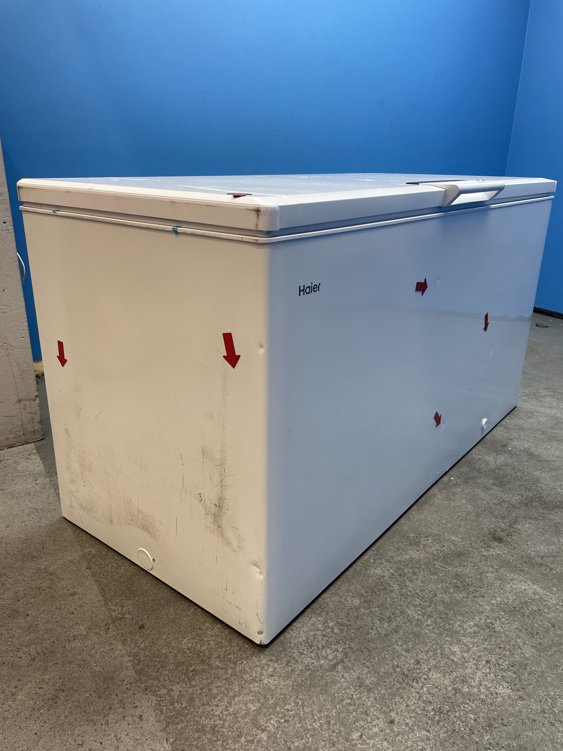 #GRC-158-333 - Haier HCE520EK 508L Series 7 Cold Shield Chest Freezer