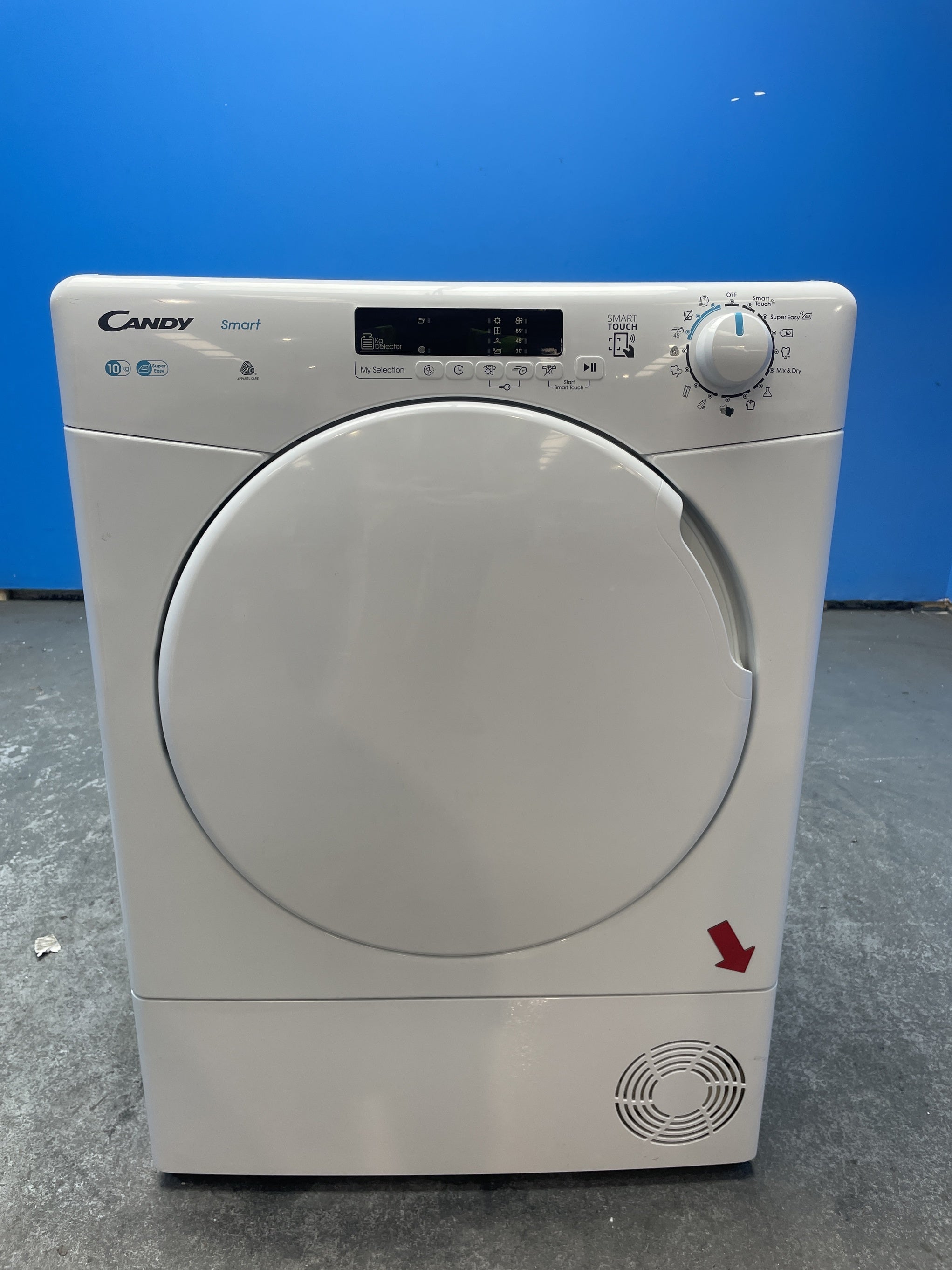 #GRC-160-086 - Candy CSE C10DF-80 10kg Capacity Condenser Tumble Dryer