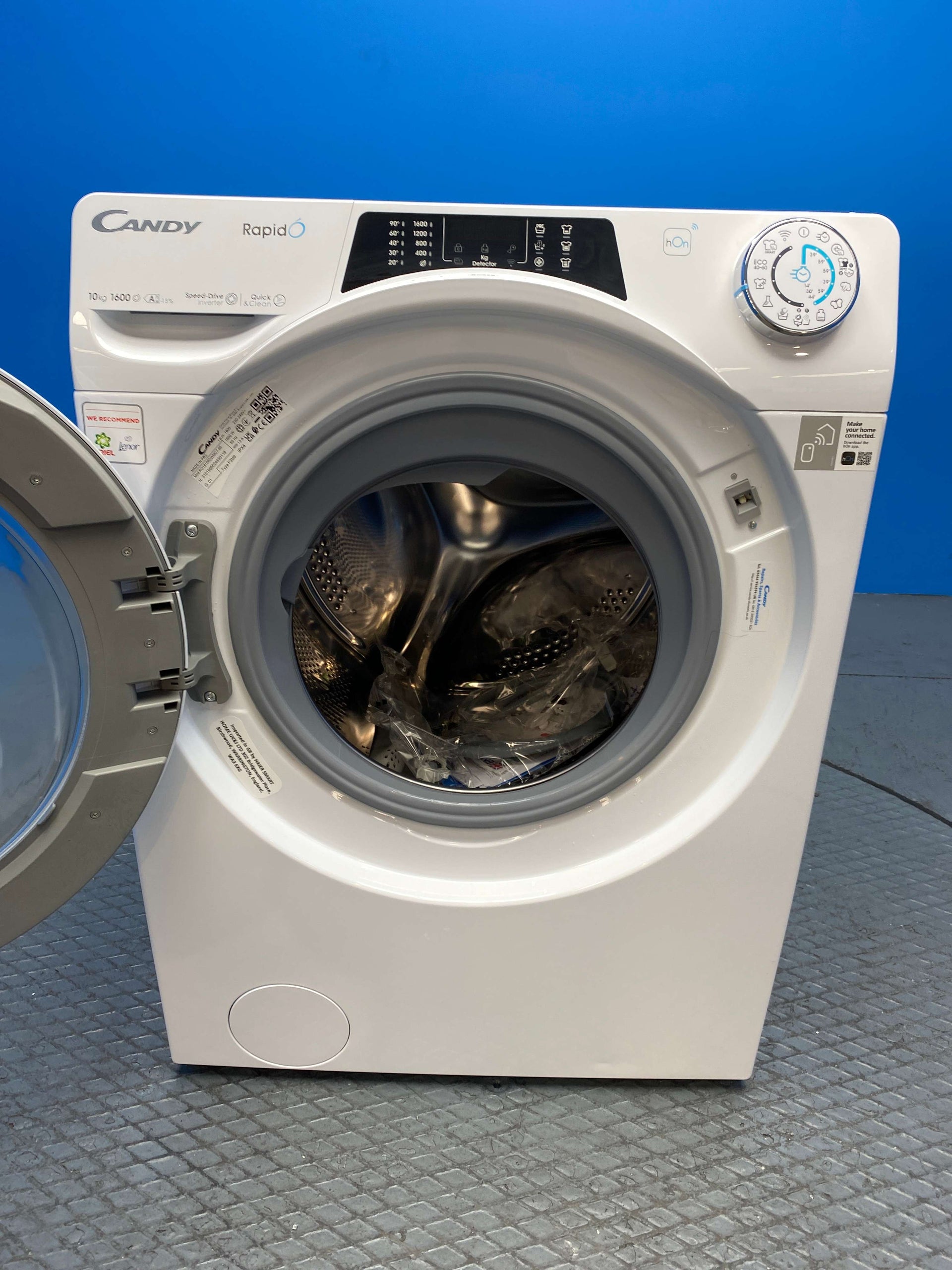 Candy RO16106DWMC7 10kg 1600 Spin RapidÓ Washing Machine