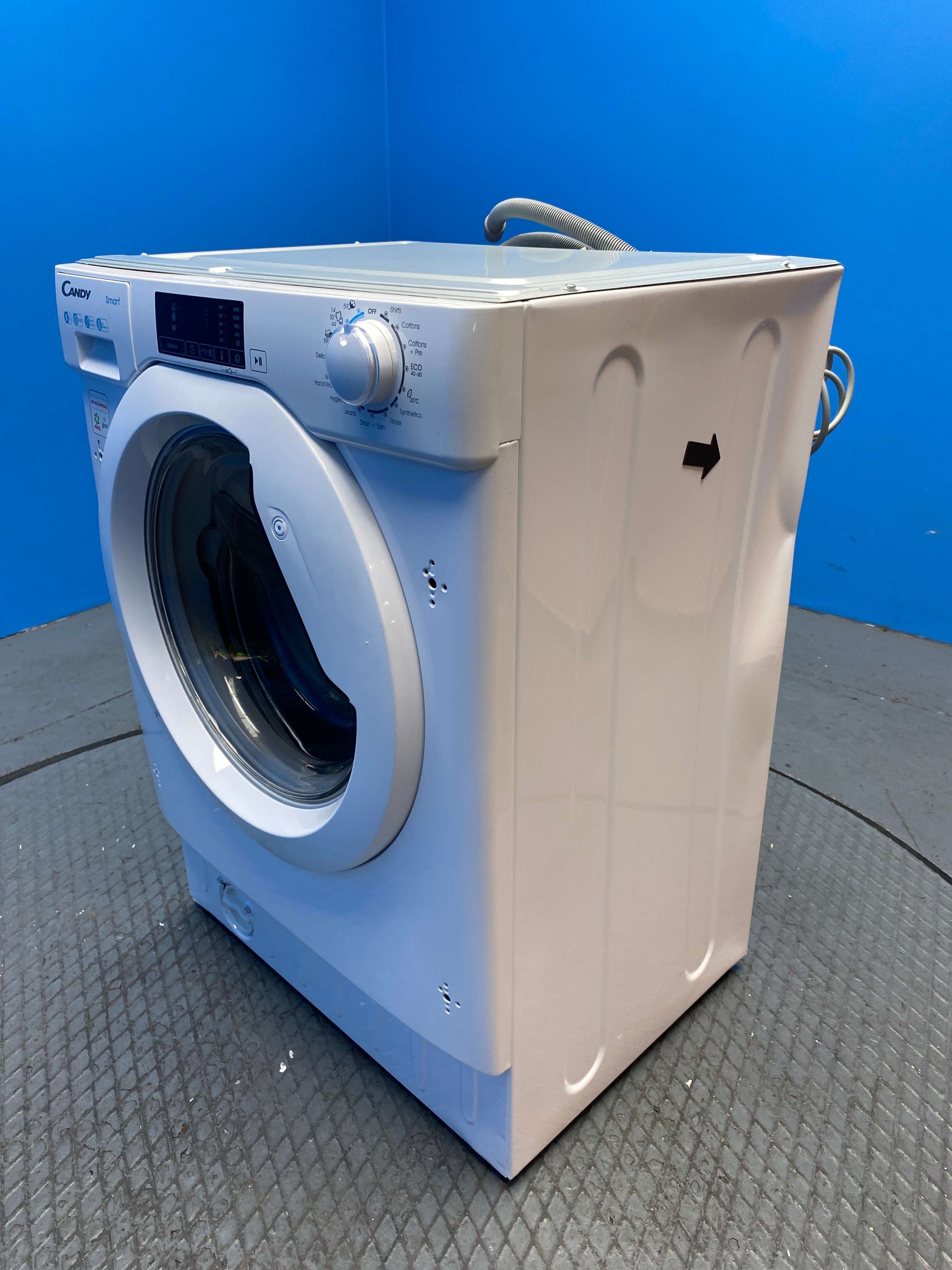 Candy CBW48D1W4 Integrated 8kg 1400 Spin Washing Machine