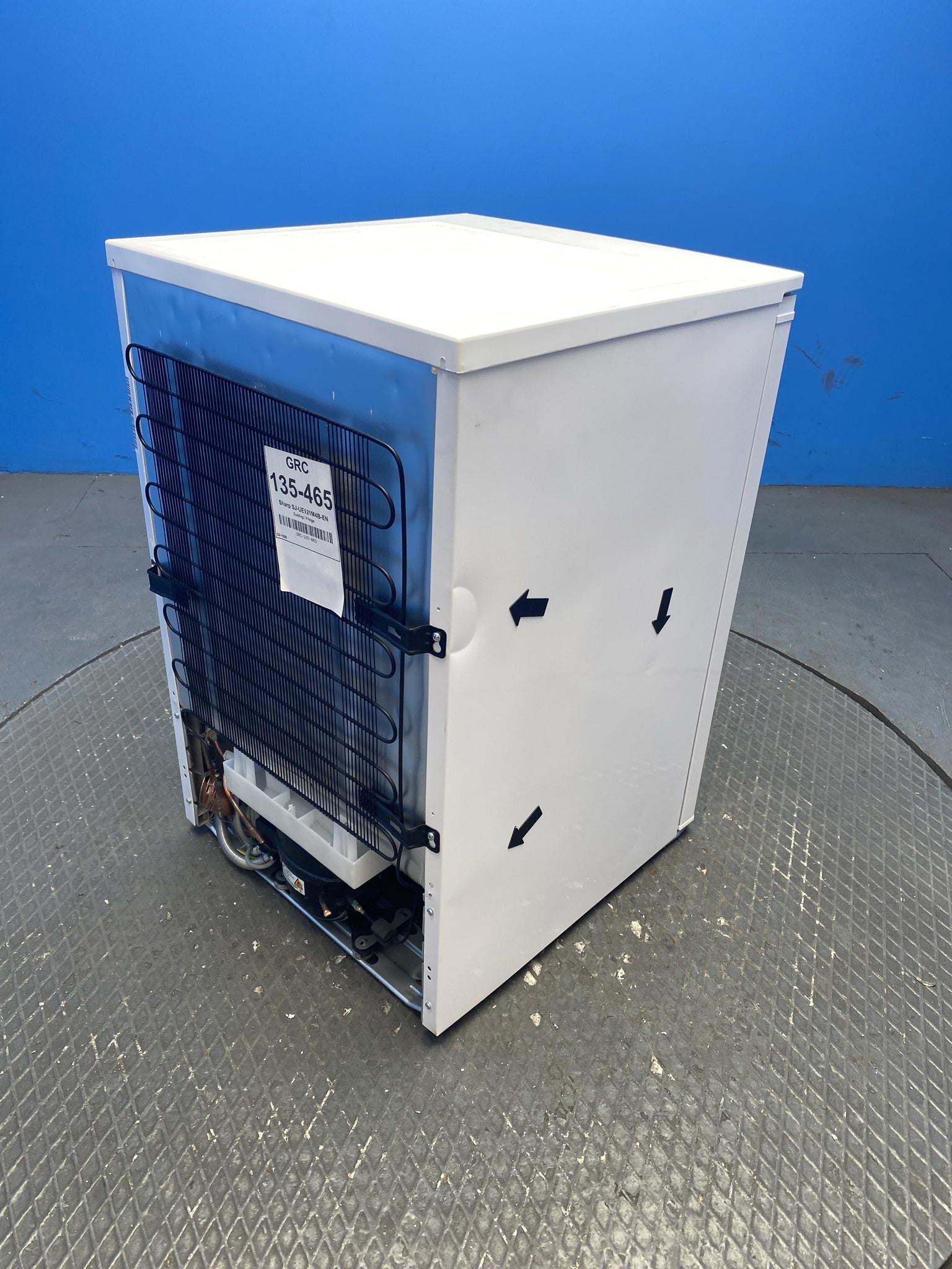 Sharp SJ-UE121M4B 122 Litre Under Counter Fridge