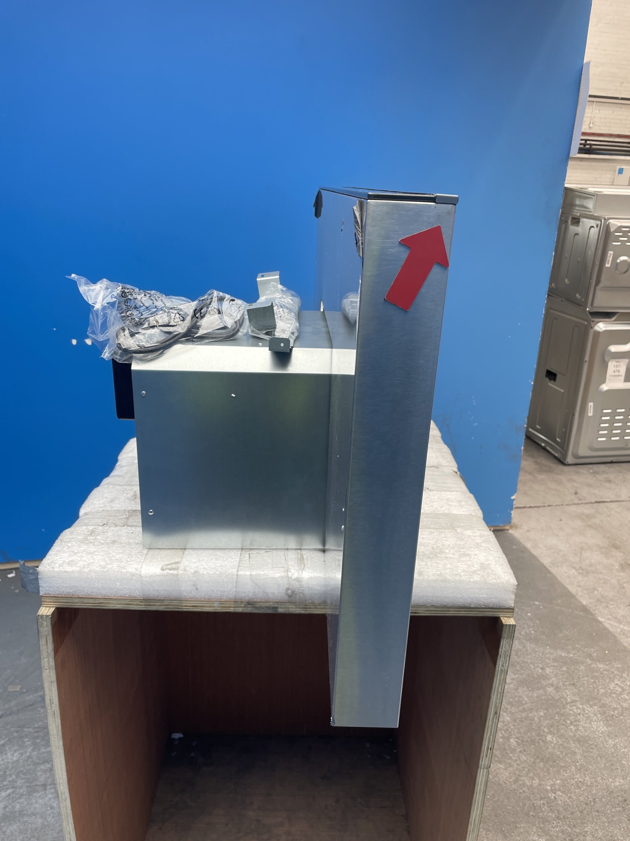 #GRC-158-469 - Hoover HTS9CBH3X 90cm Box Chimney Cooker Hood