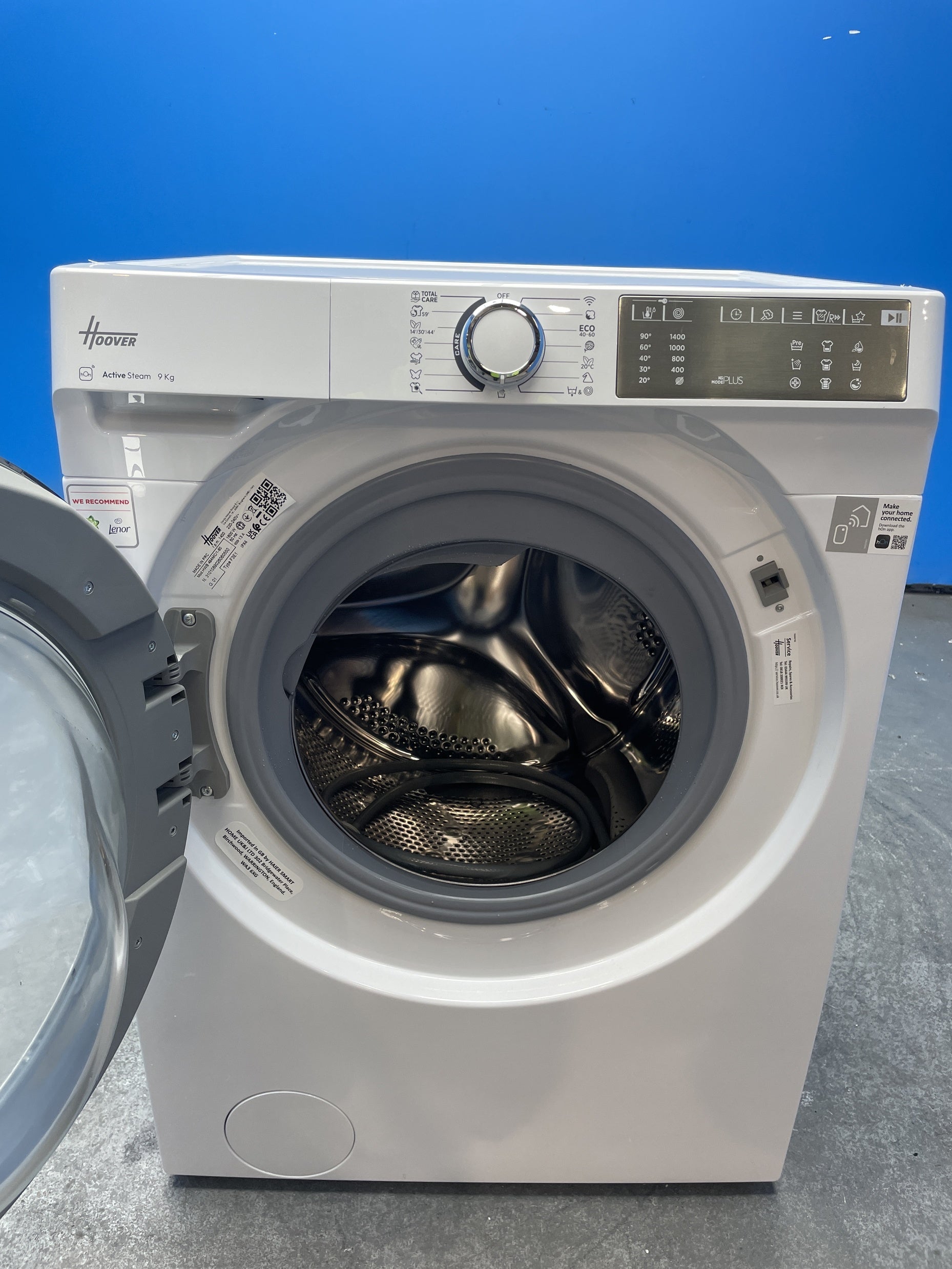 #GRC-158-664 - Hoover HWB49AMBCR 9kg 1400 Spin Washing Machine