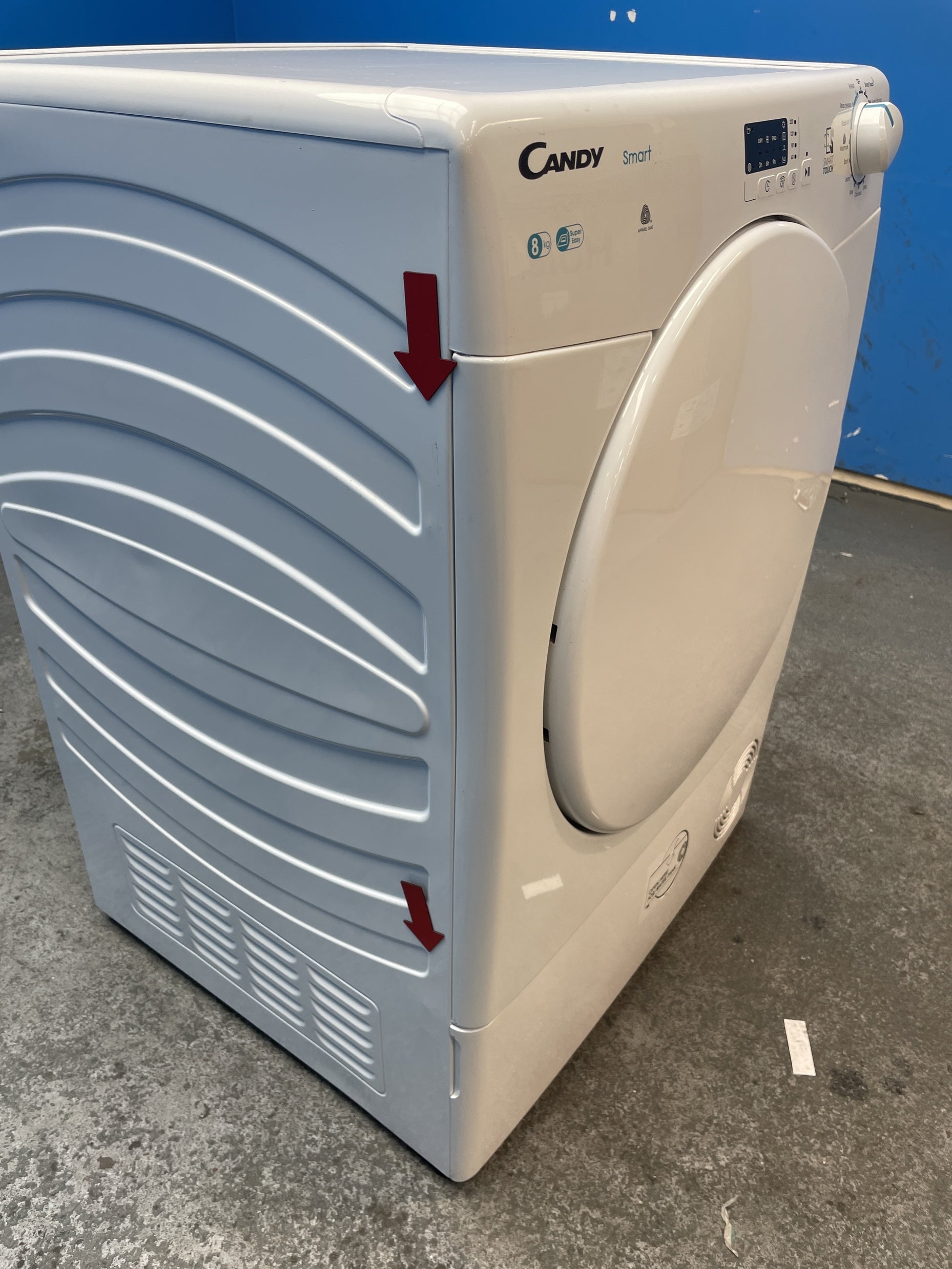 #GRC-156-823 - Candy Smart CSEC8LF-80 8kg Condenser Tumble Dryer