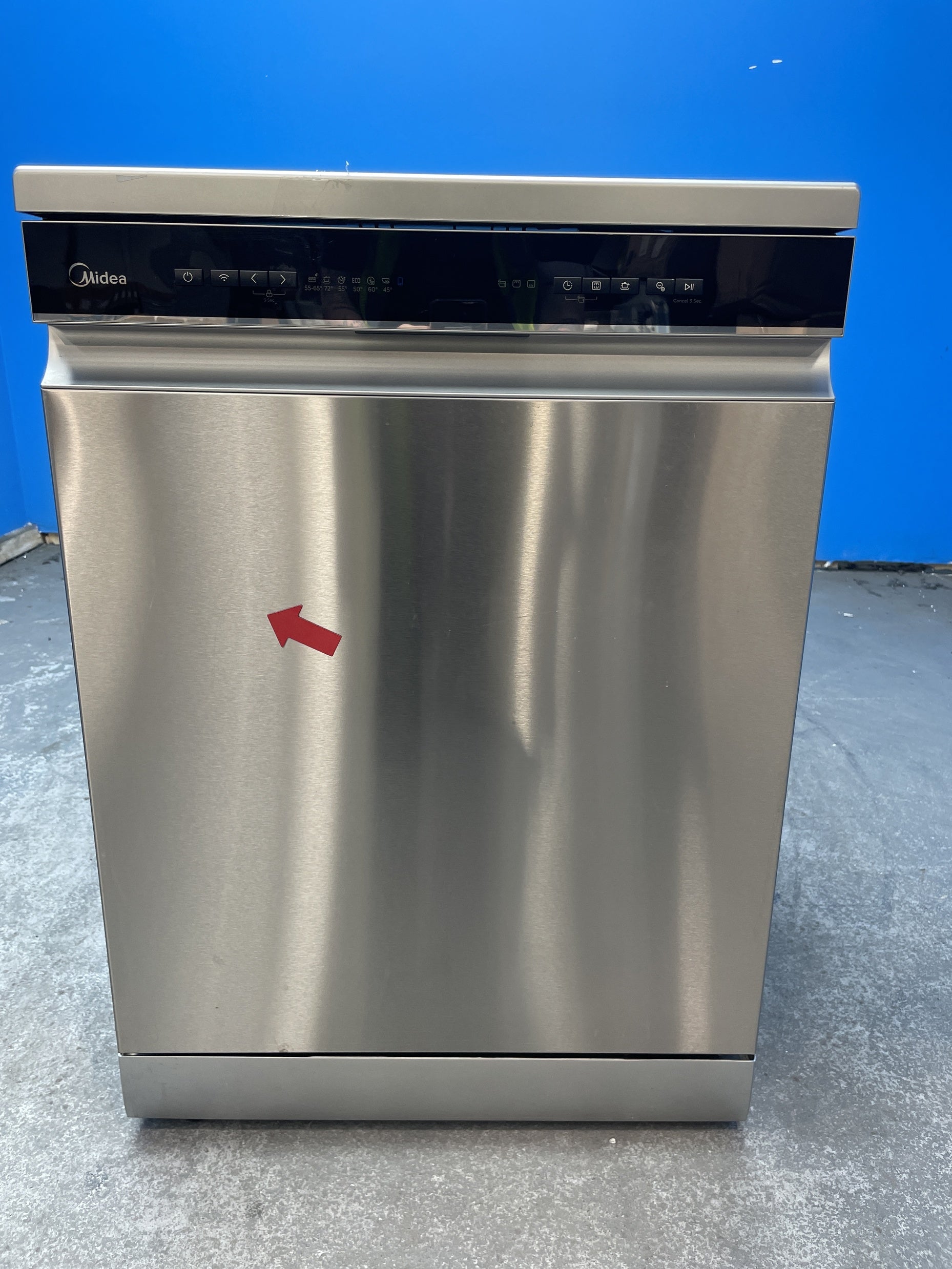 #GRC-158-791 - Midea MDWEF1433D 14 Place Full Size Dishwasher in Silver