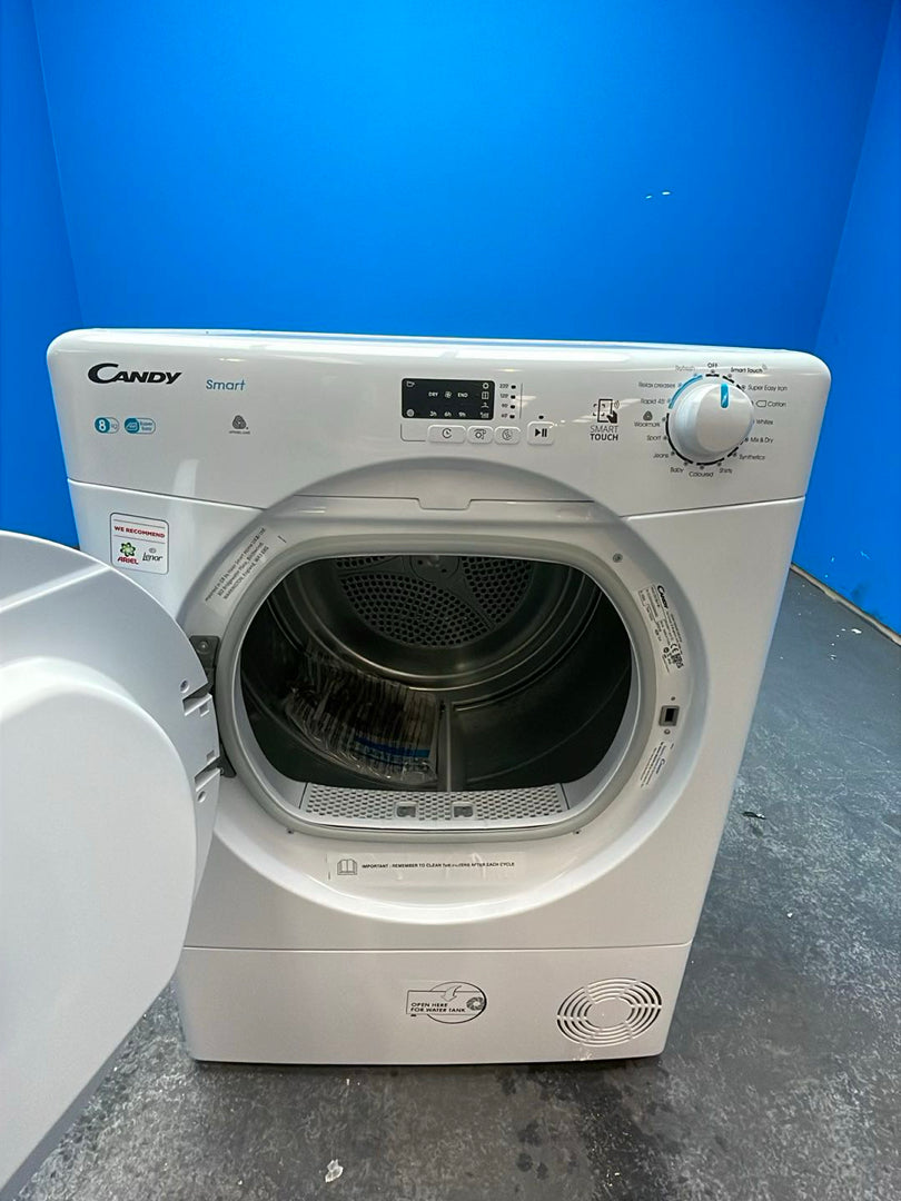 #GRC-163-048 - Candy Smart CSEC8LF-80 8kg Condenser Tumble Dryer