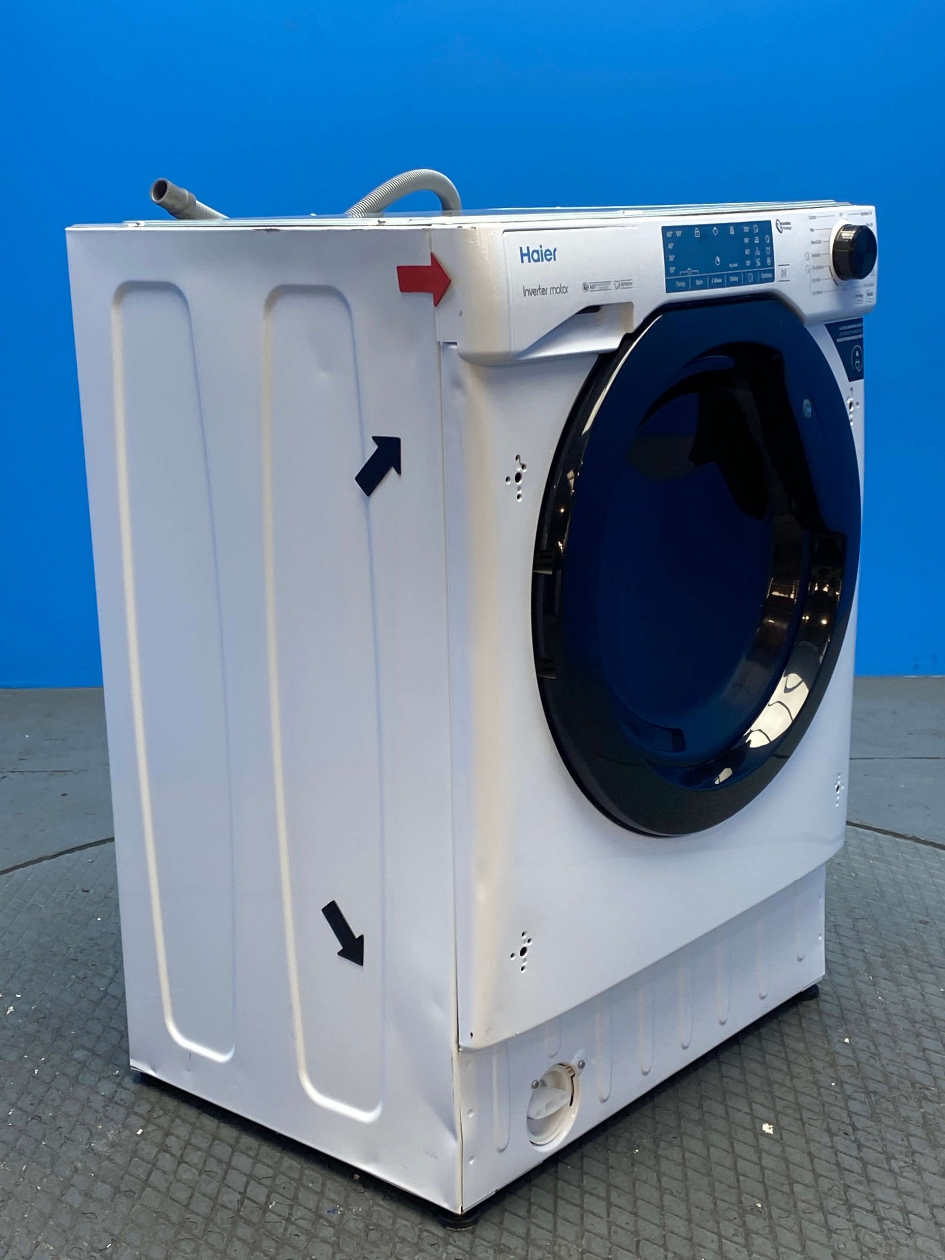 Haier HWDQ90B416FWB Built-in Series 4 9kg / 5kg 1600 Spin Washer Dryer