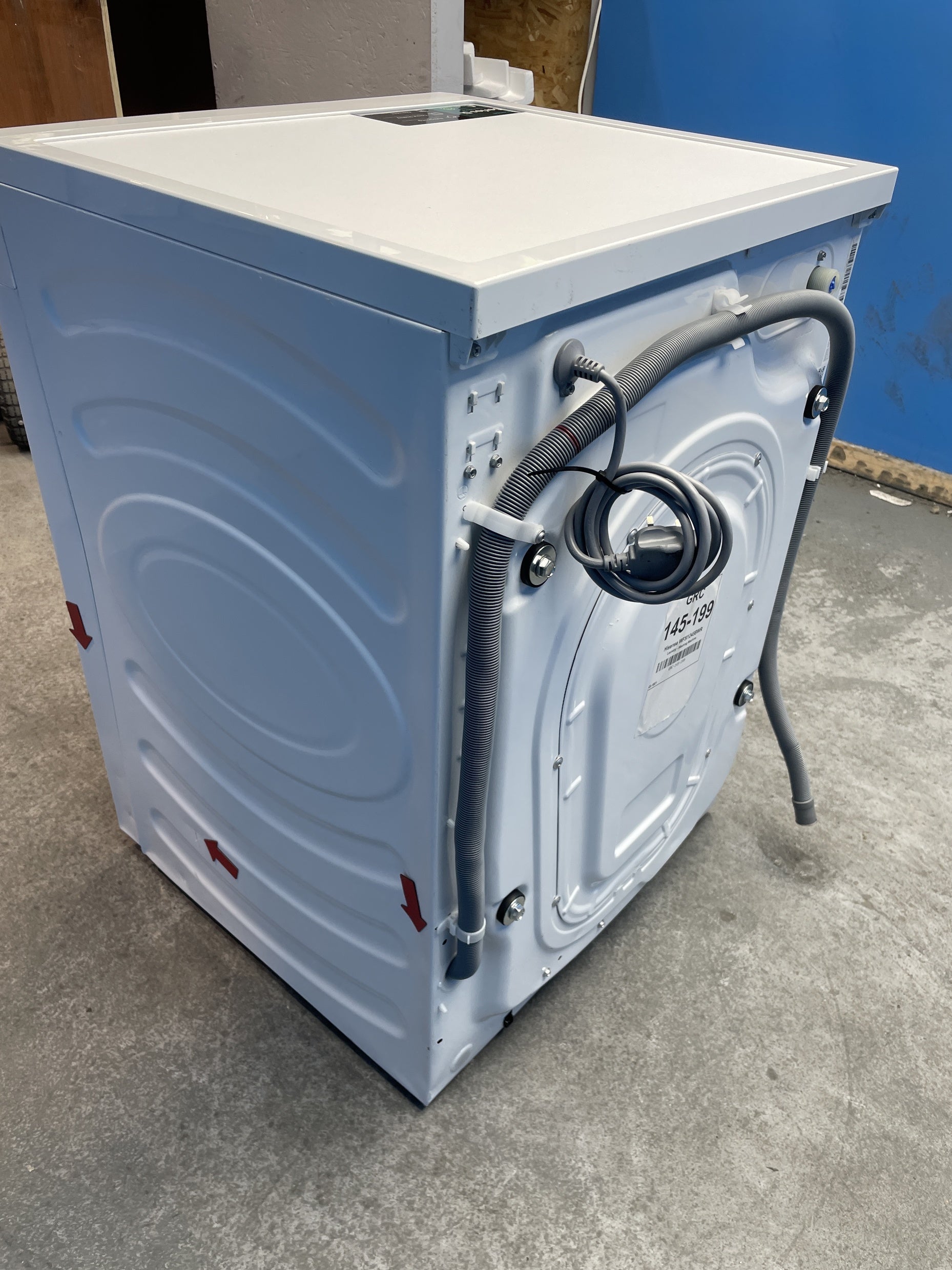 #GRC-145-199 - Hisense 5i Series WF5I1245BWR 12kg 1400rpm Washing Machine