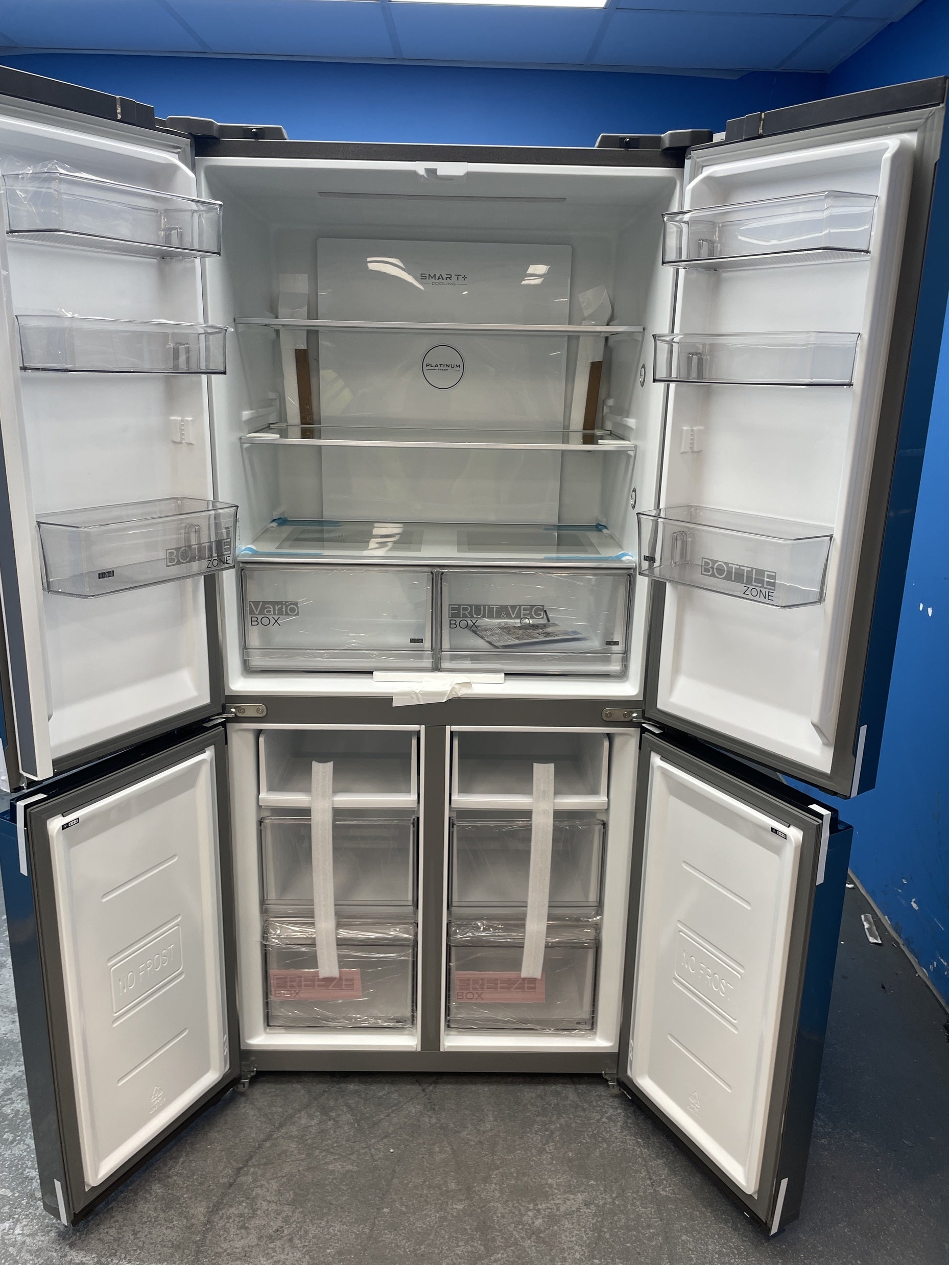 #GRC-158-808 - Midea MDRF632FIE46 Total No Frost Multi Door Fridge Freezer