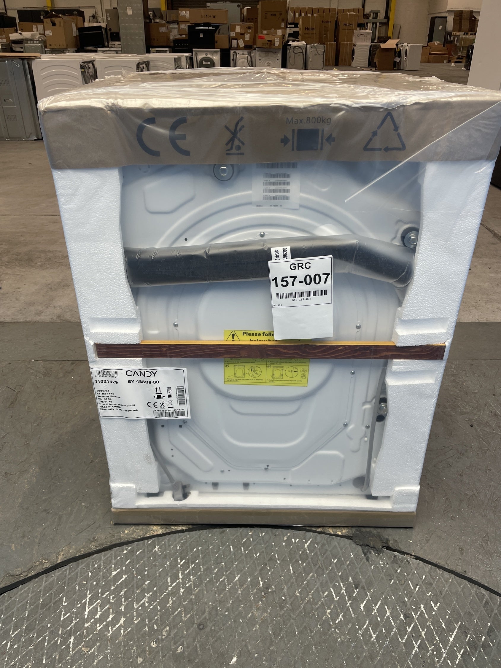 #GRC-157-007 - Candy EY 48SB8-80 8kg 1400 rpm Washing Machine