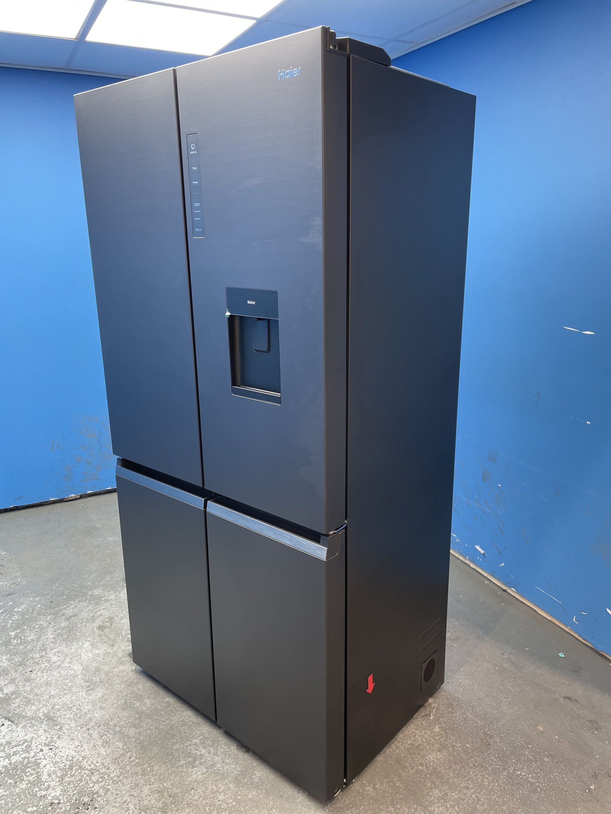 #GRC-155-265 - Haier HCR5919EHMB 528 Litre American Style Fridge Freezer