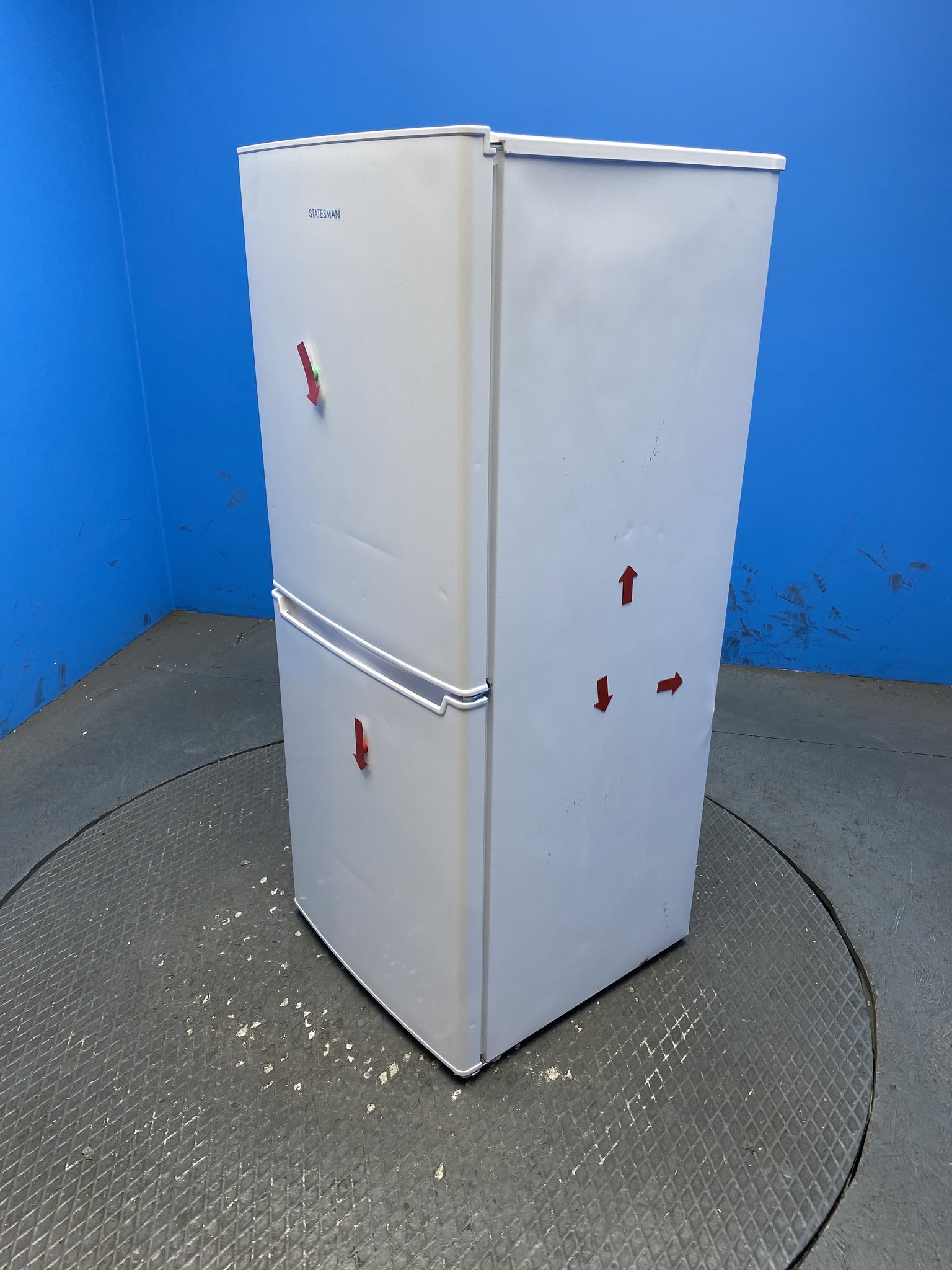 Statesman F13552W 185L 50/50 Combi Fridge Freezer