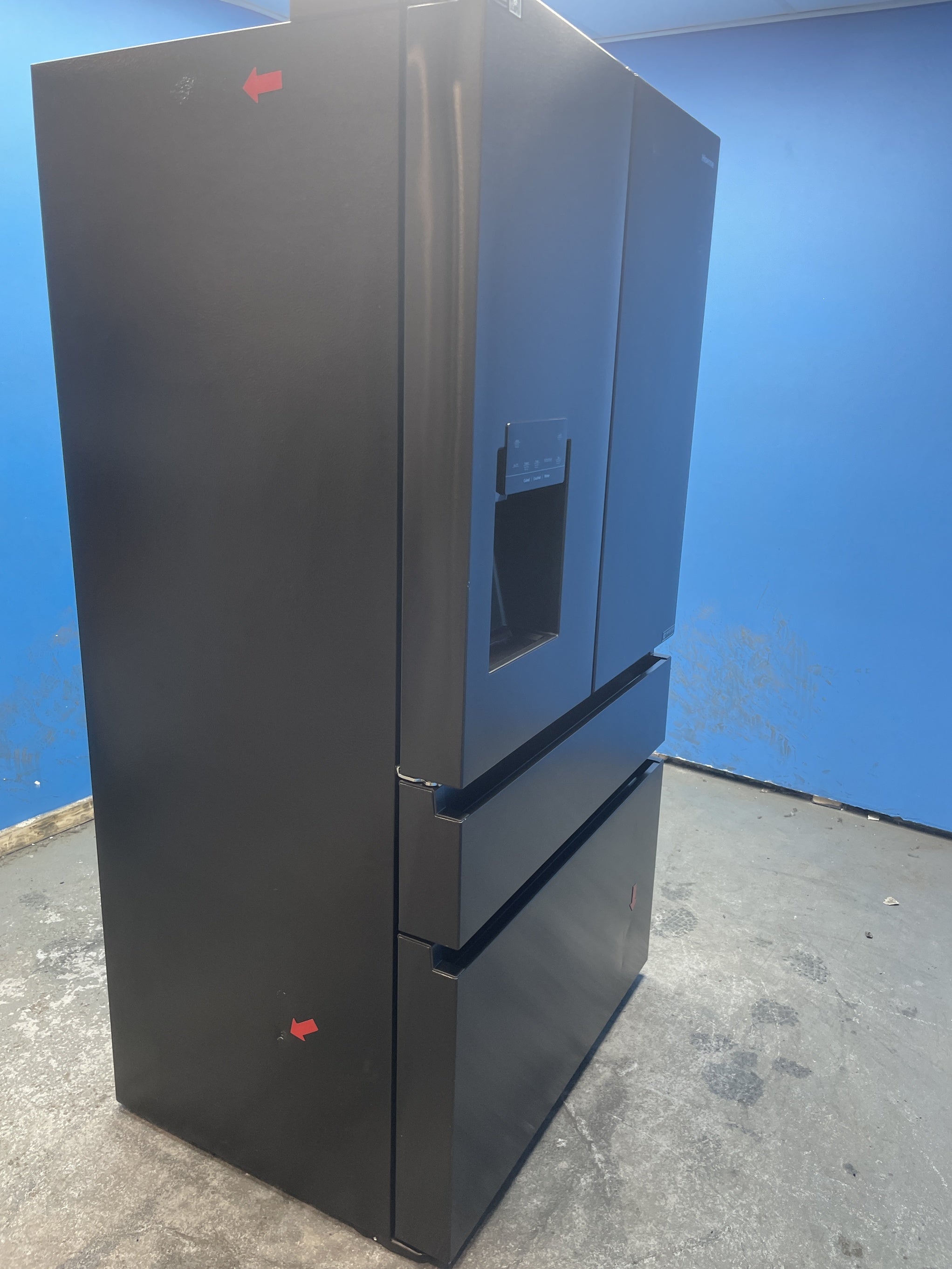 #GRC-157-200 - Hisense RF728N4SBFE PureFlat French Door Fridge Freezer