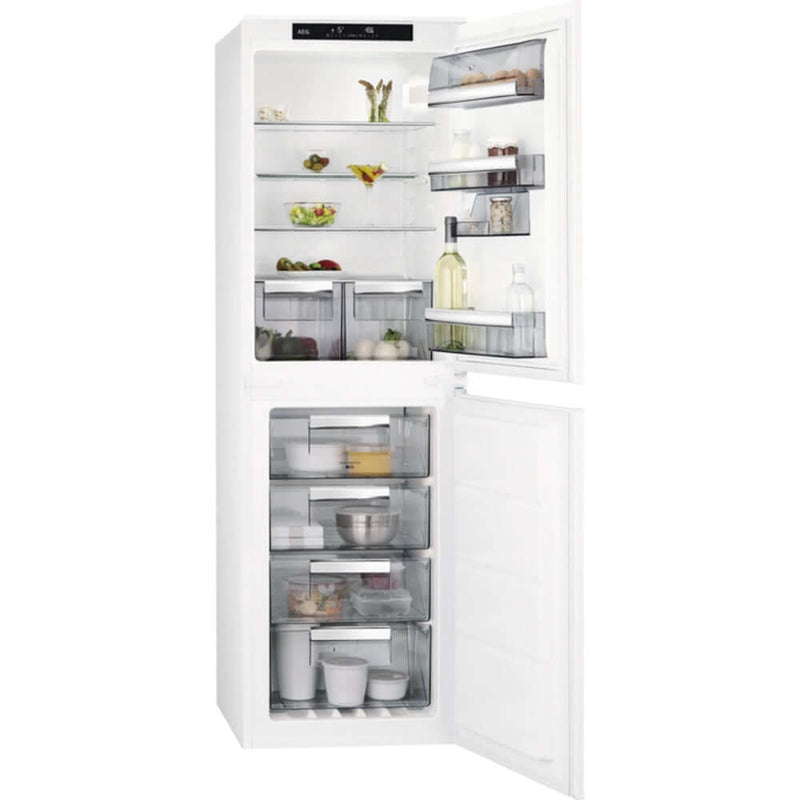 AEG SCE818F6NS 6000 Series Integrated 50/50 Fridge Freezer