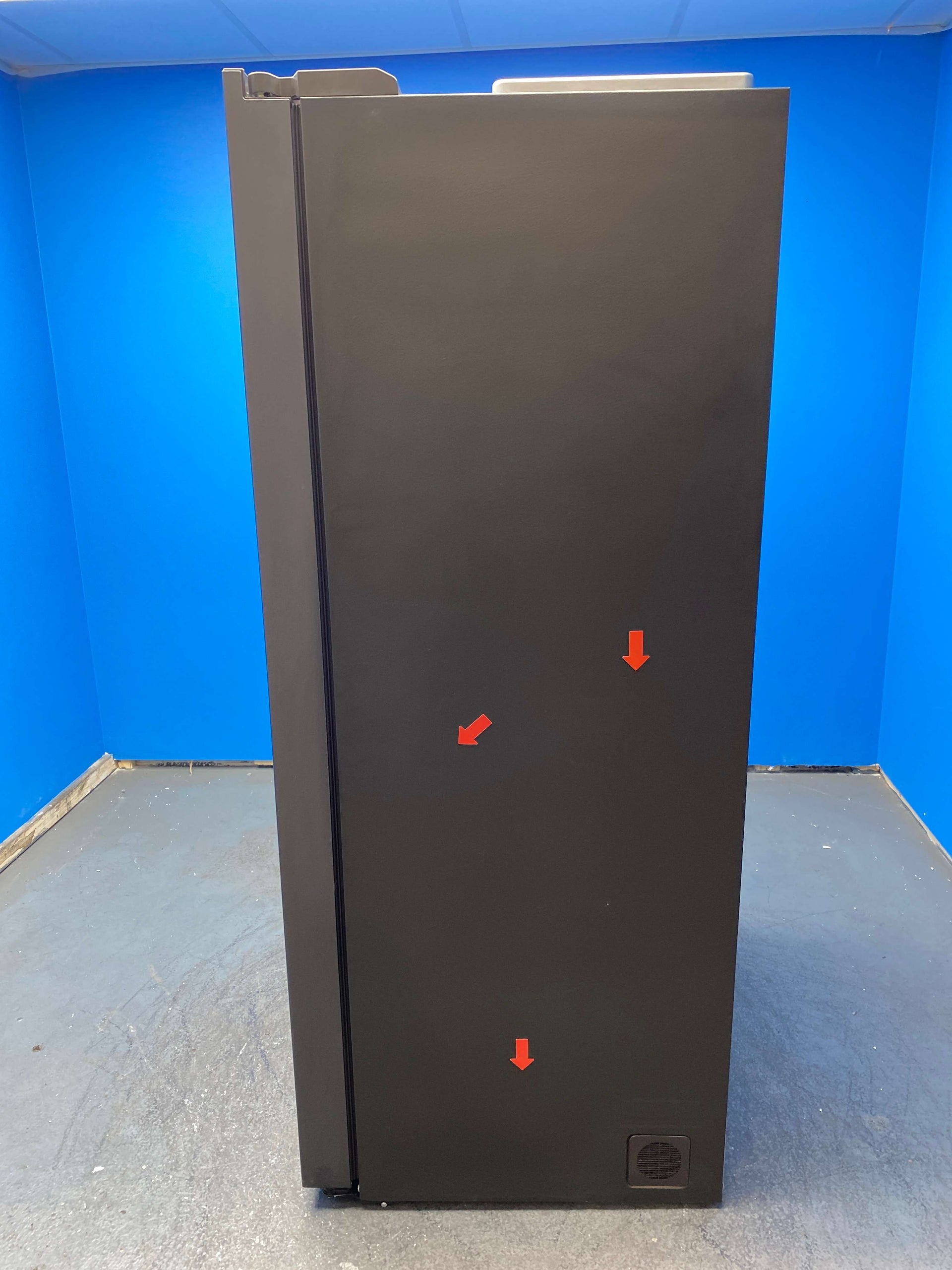 Haier HSW59F18EIPT American Style Fridge Freezer with Ice Dispenser