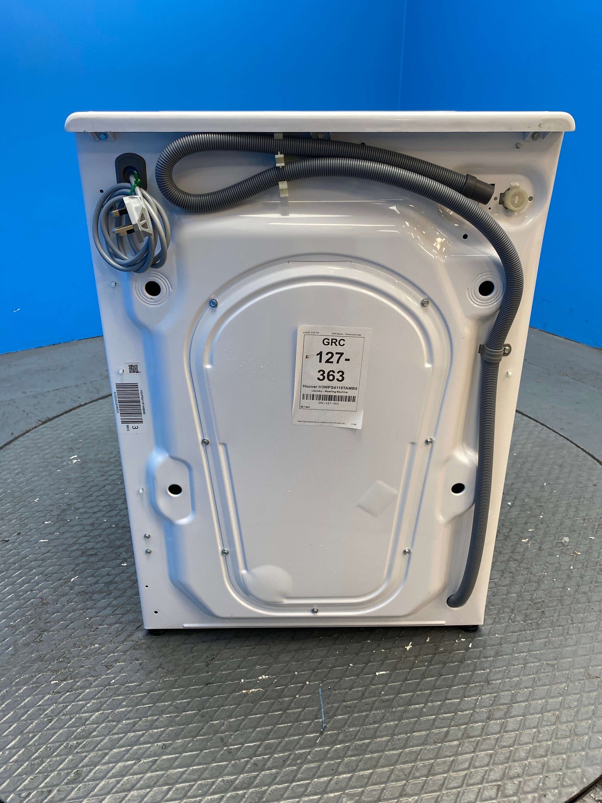 Hoover H3WPS4116TAMB5 11kg 1400 Spin Washing Machine