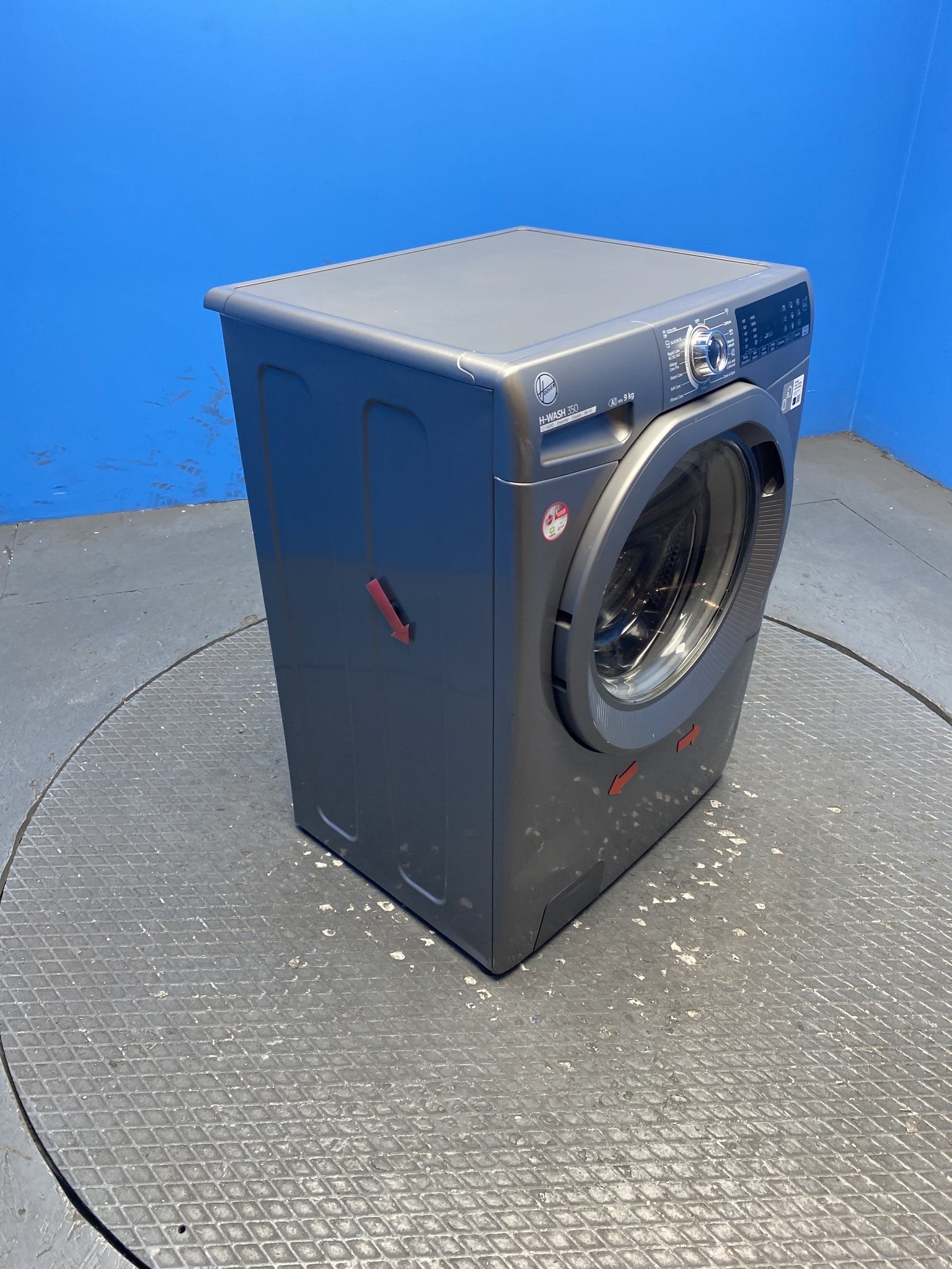 Hoover H3WPS496TMRR6 9kg 1400 Spin Washing Machine