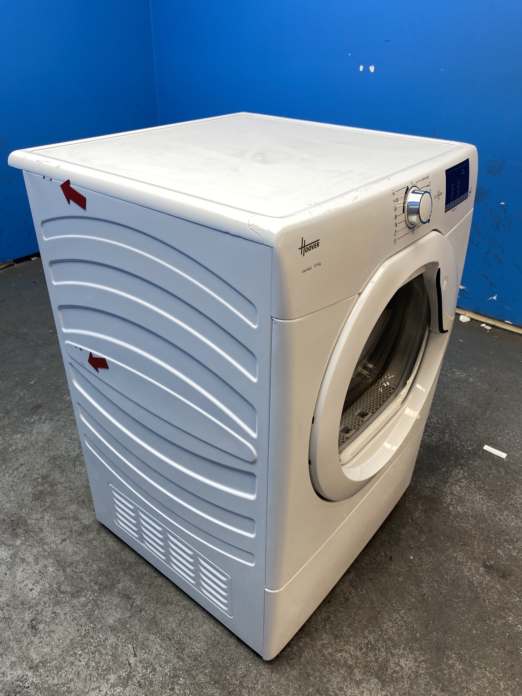 #GRC-159-209 - Hoover HLE V10DG-80 10kg Vented Tumble Dryer