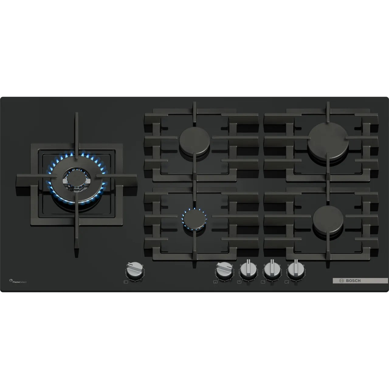 Bosch Series 6 PPM9A6I40 90cm 5 Burner Gas on Glass Hob – Renew 2 U