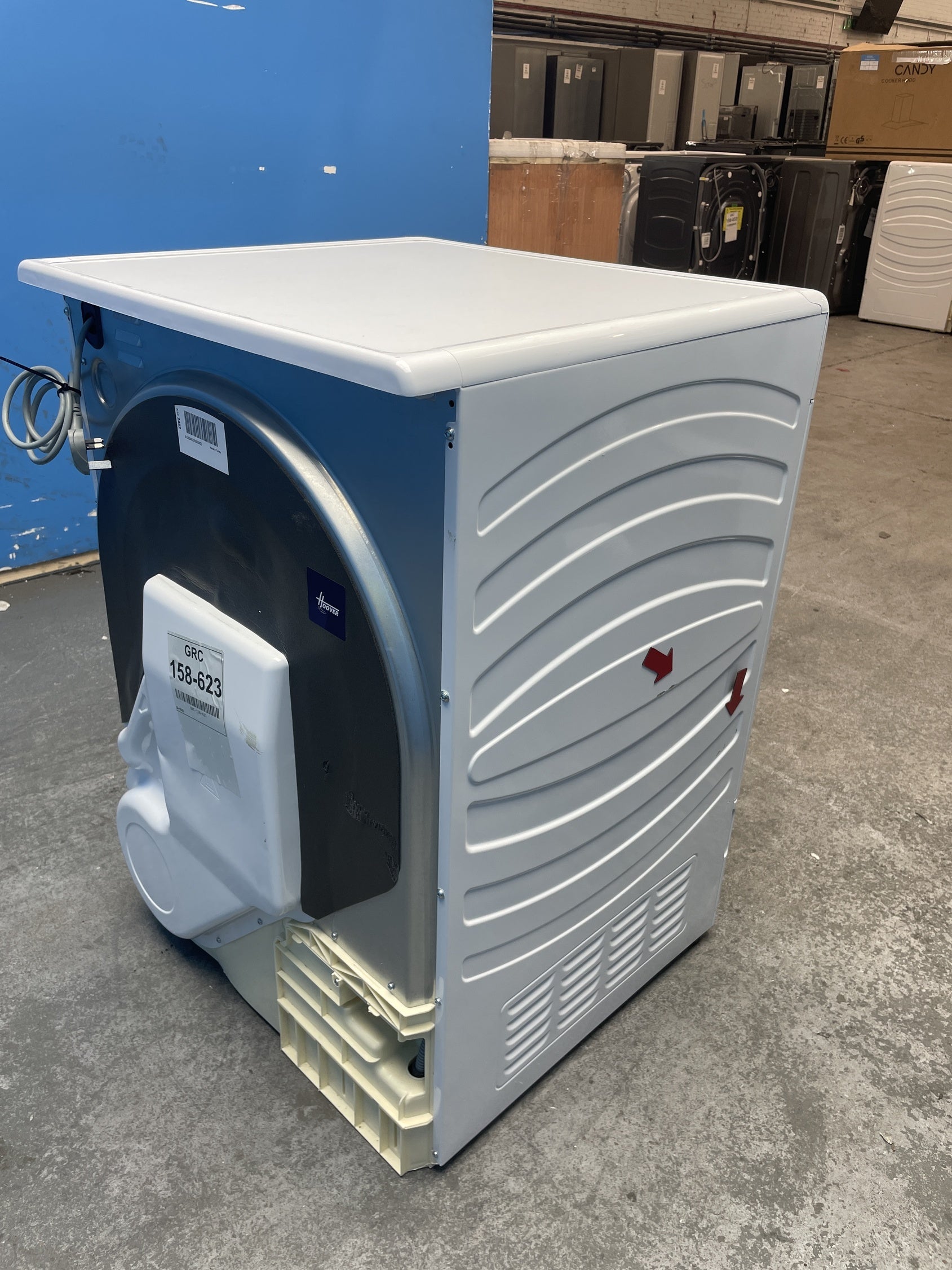 #GRC-158-623 - Hoover HLEC8DE 8kg Condenser Tumble Dryer