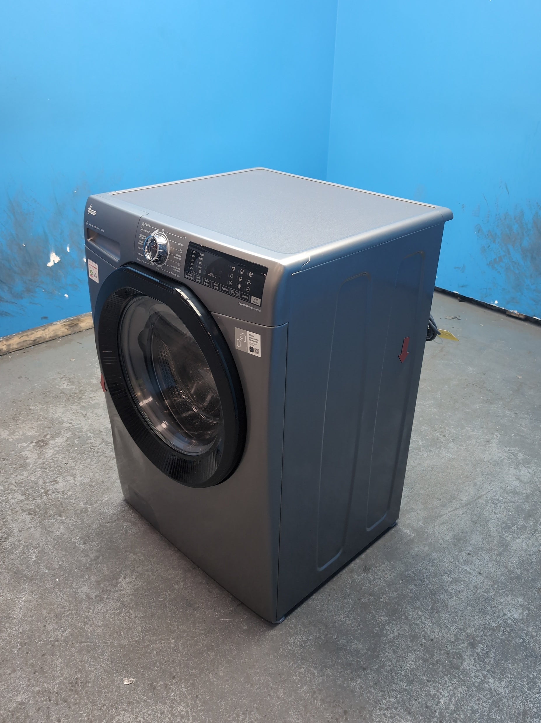 #GRC-164-376 - Hoover H-WASH 350 10kg 1400rpm Washing Machine – Eco-Power Inverter Motor