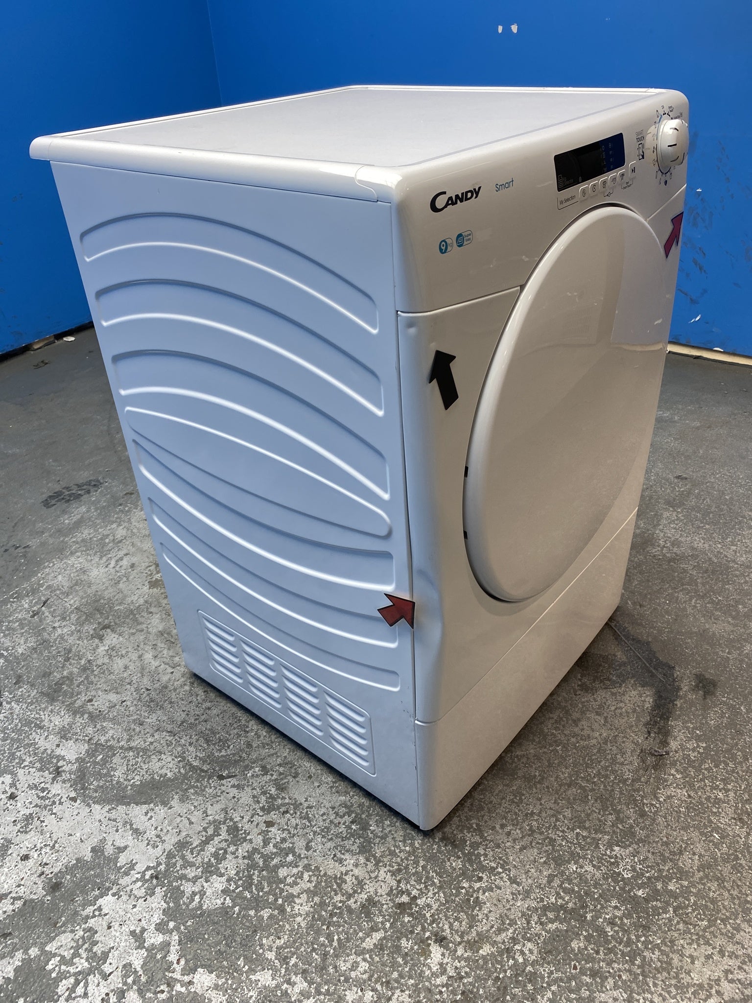 #GRC-156-122 - Candy CSEV9DF 9kg Vented Smart Tumble Dryer