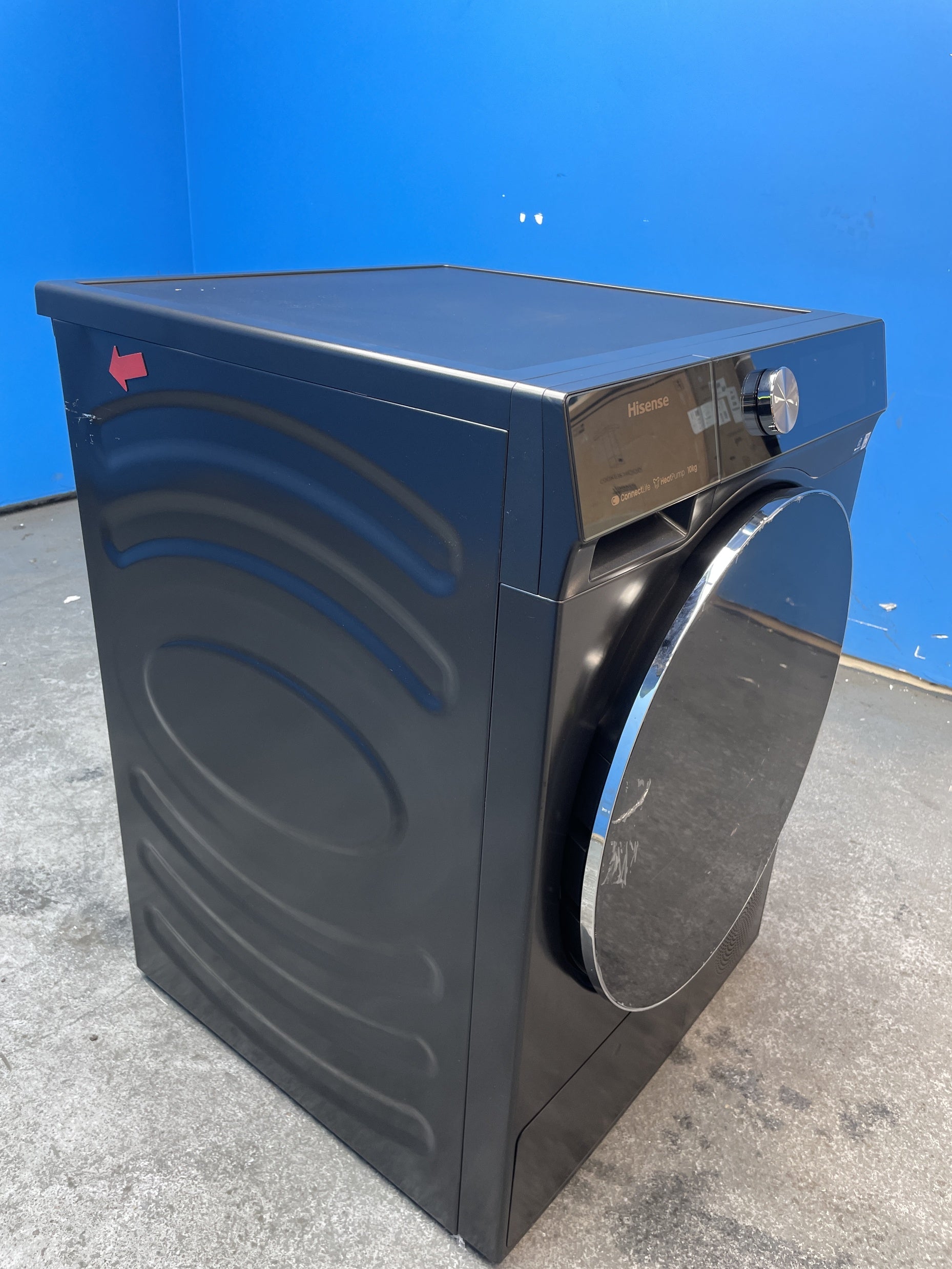 #GRC-158-025 - Hisense DH7S107BB 7S Series 10kg Heat Pump Tumble Dryer