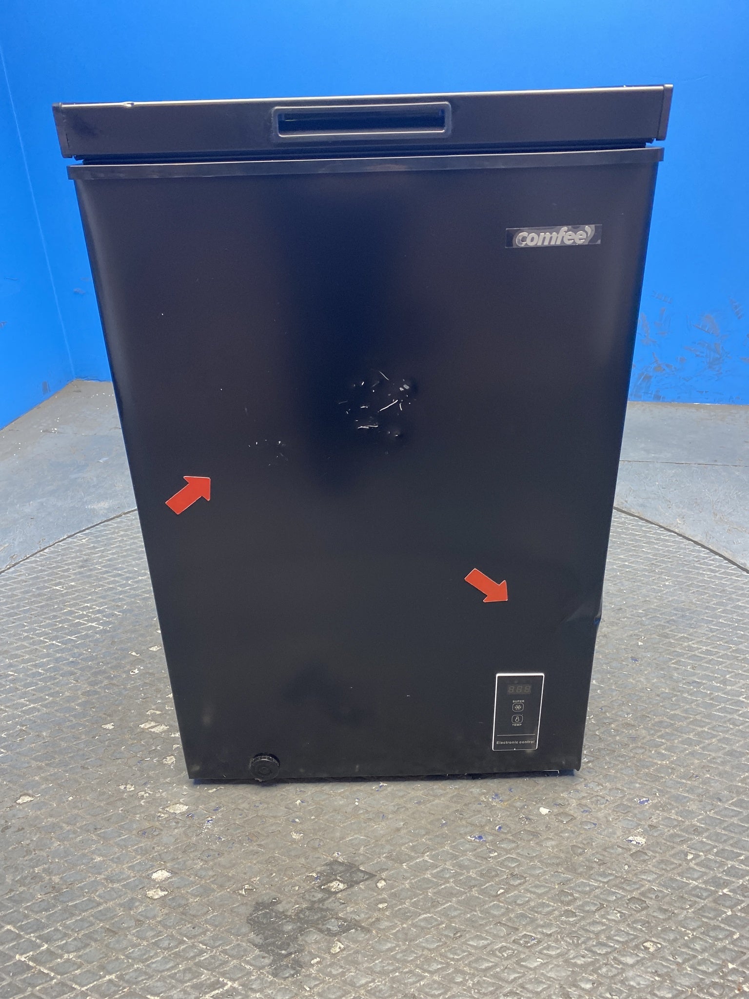 COMFEE' RCC100BL2 99L Freestanding Chest Freezer