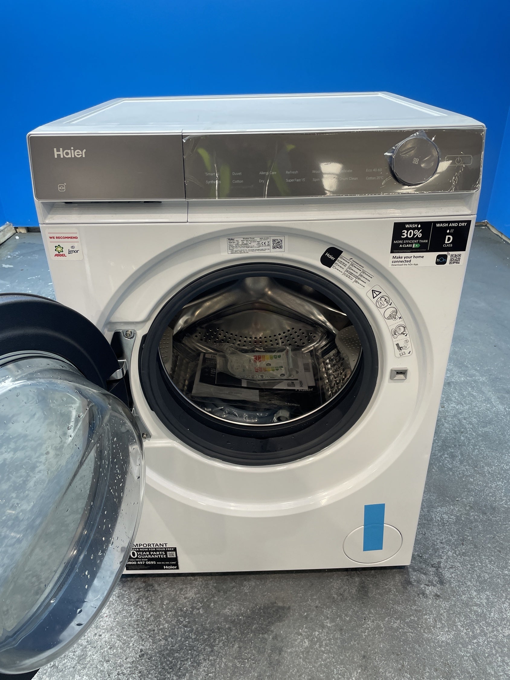 #GRC-156-270 - Haier X Series 7 HWD100-B14367U1 10/6kg 1400rpm Washer Dryer